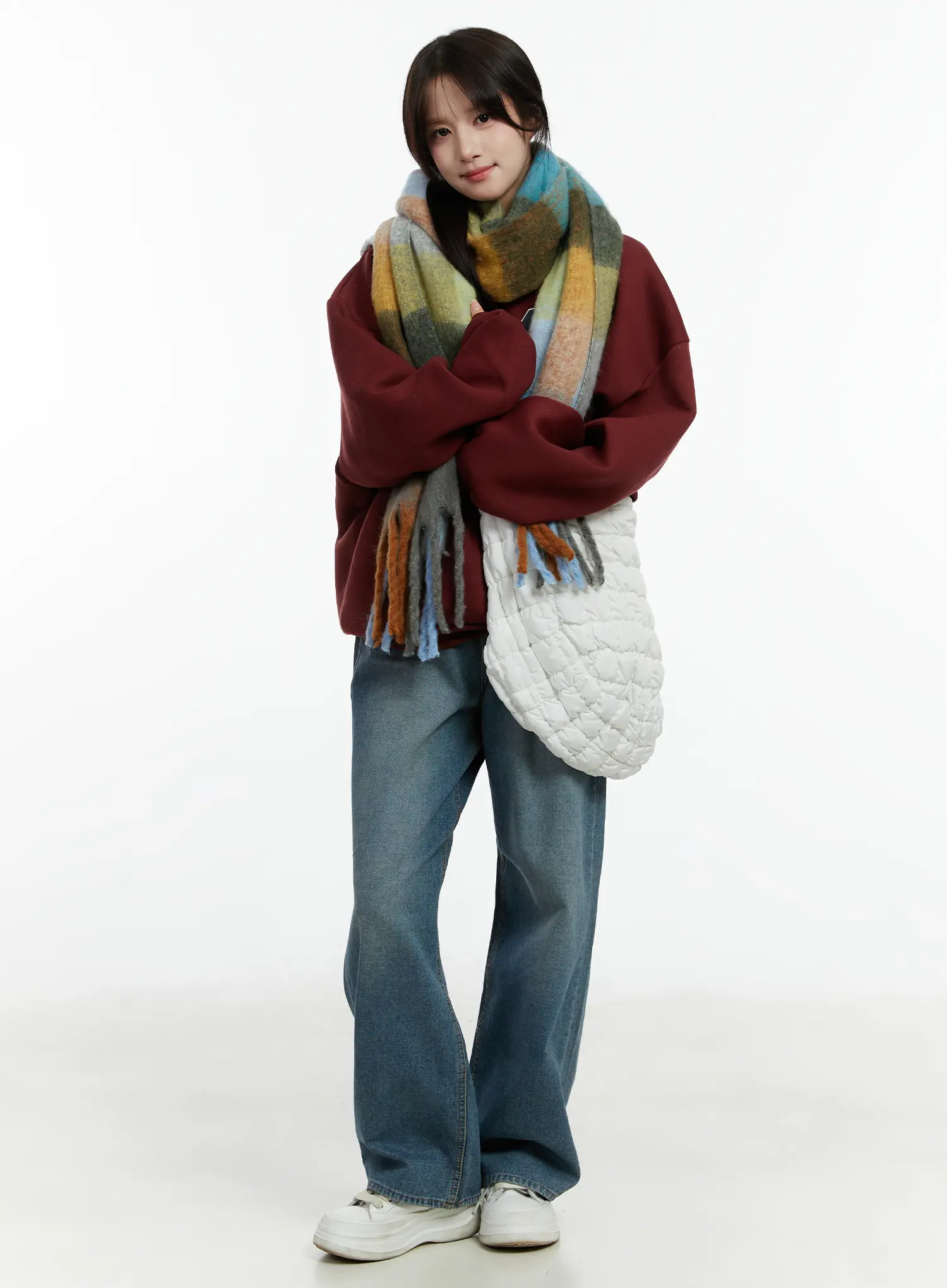 1860 Graphic Fleece-Lined Crewneck CD514 - Image 2
