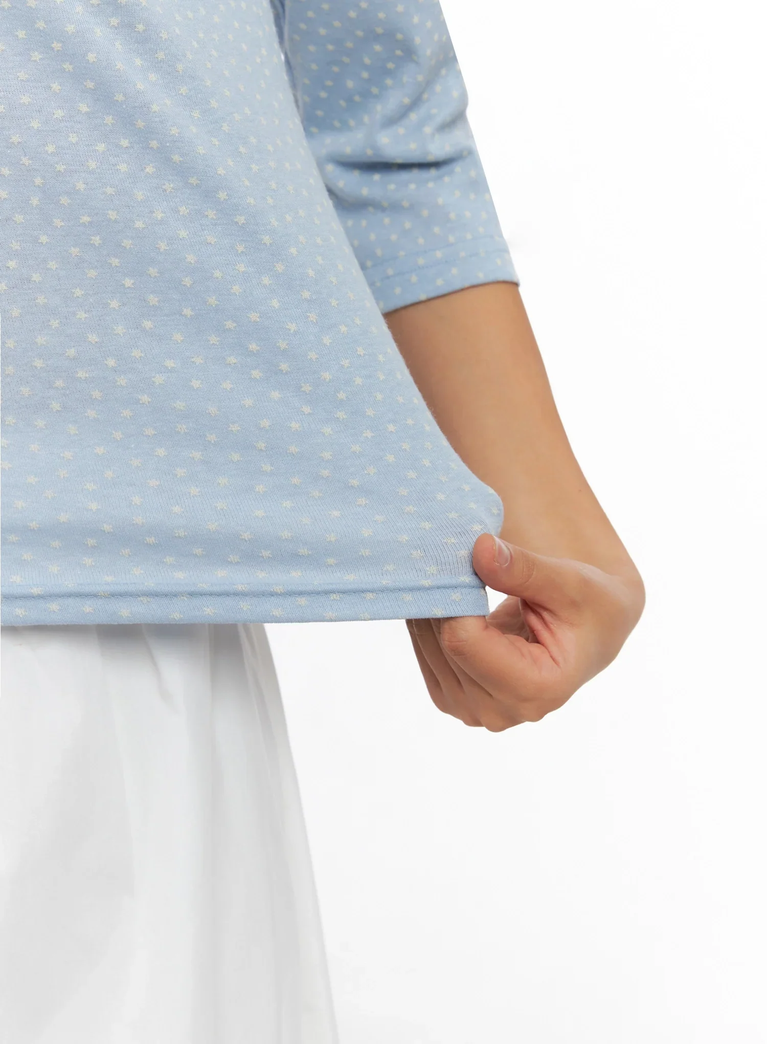 3/4 Sleeve Round Neck Tee IG527 - Image 6