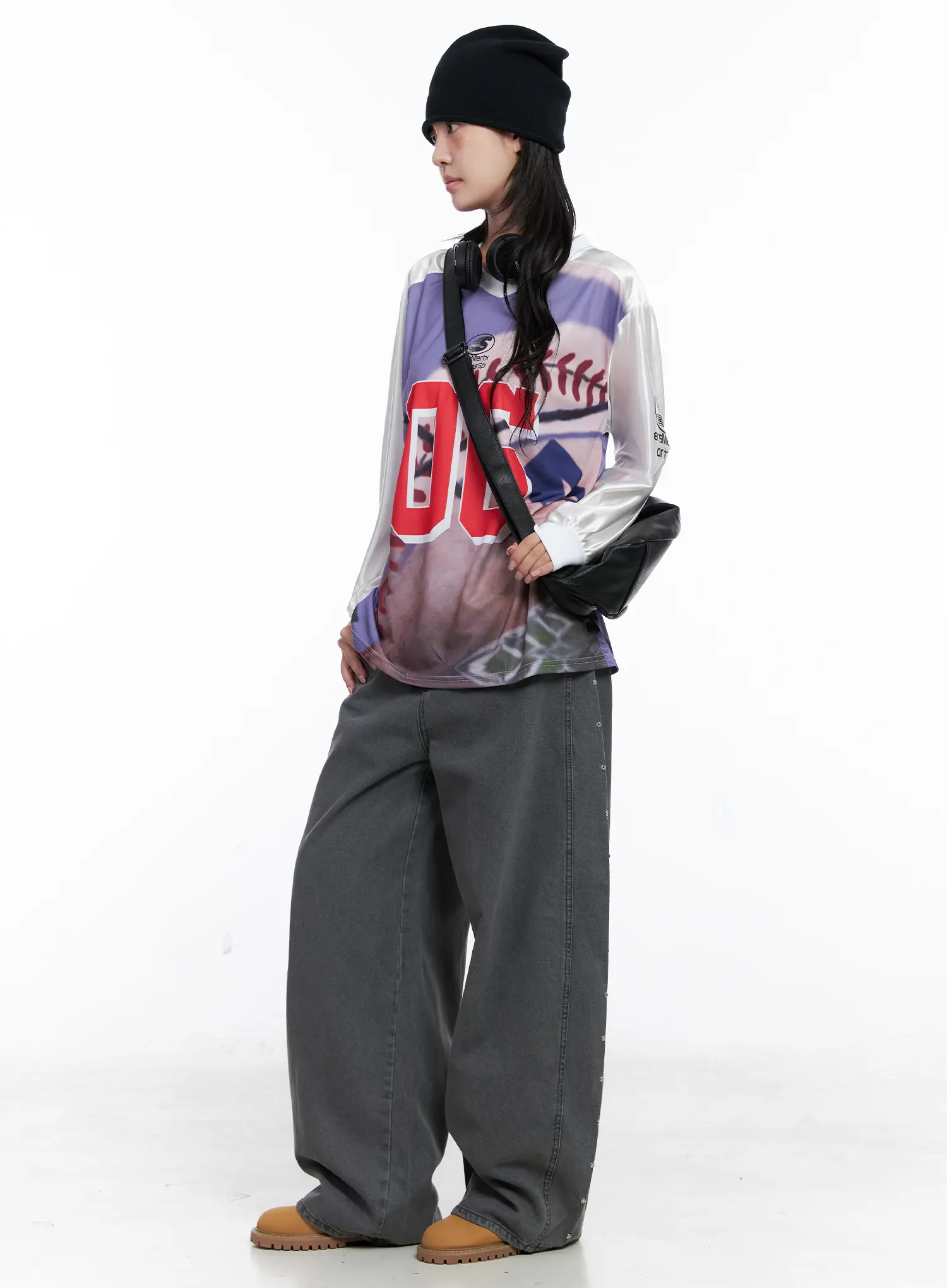 86 Oversized Graphic Long Sleeve CS526 - Image 7
