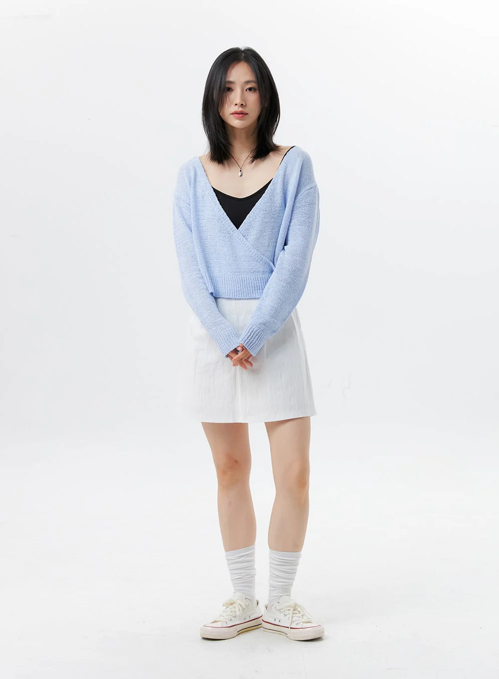 A-Line Basic Mini Skirt OL328 - Image 3