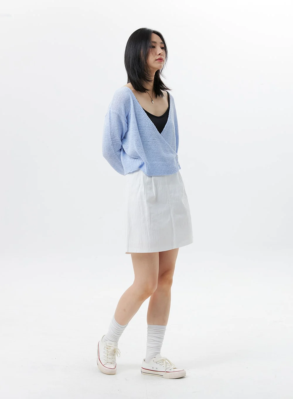 A-Line Basic Mini Skirt OL328 - Image 4
