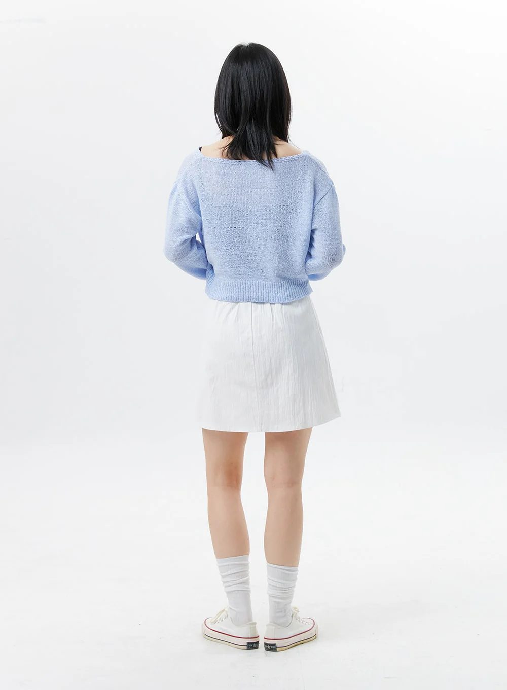 A-Line Basic Mini Skirt OL328 - Image 5