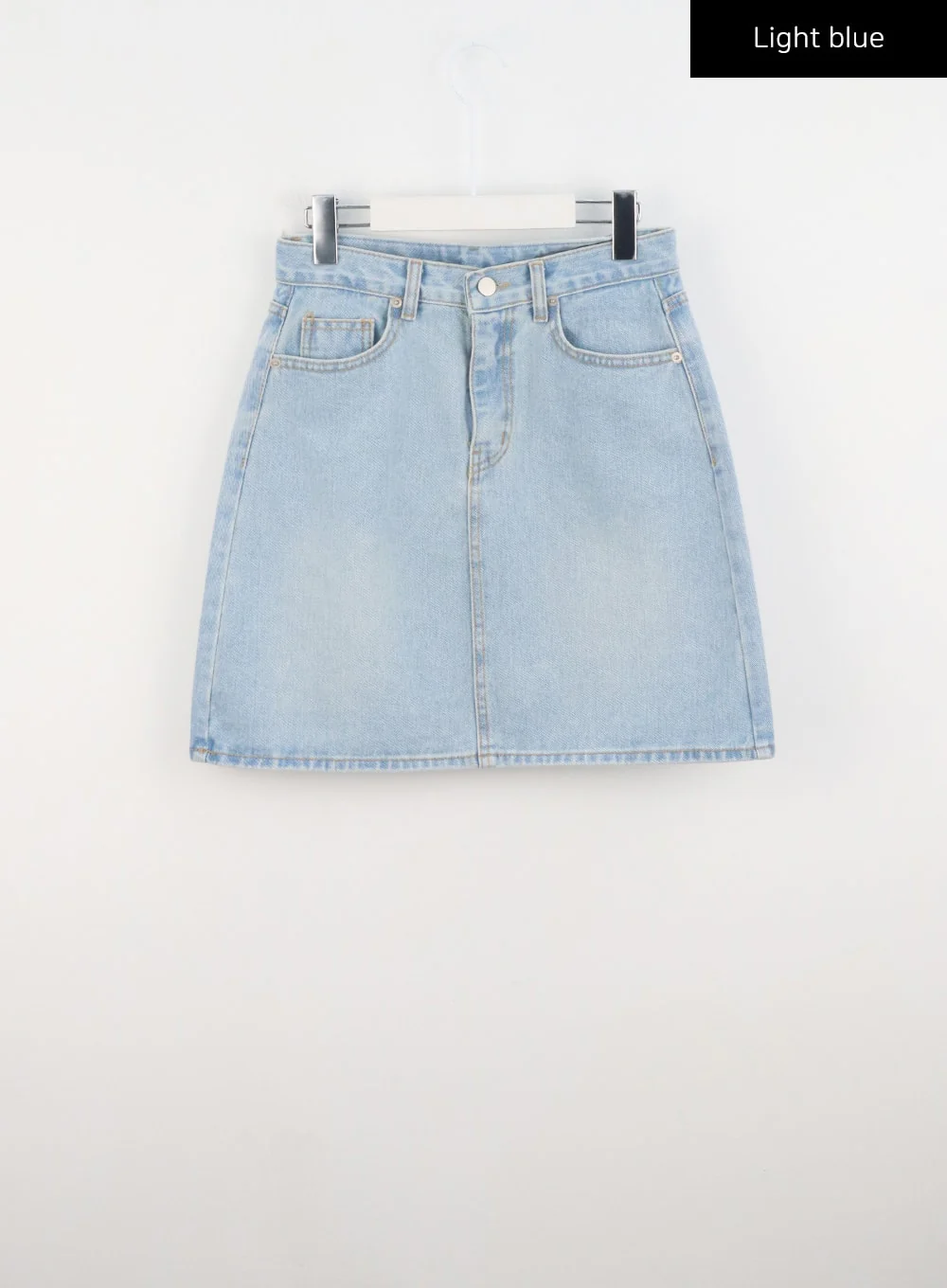 A-Line Denim Midi Skirt CL312 - Image 14