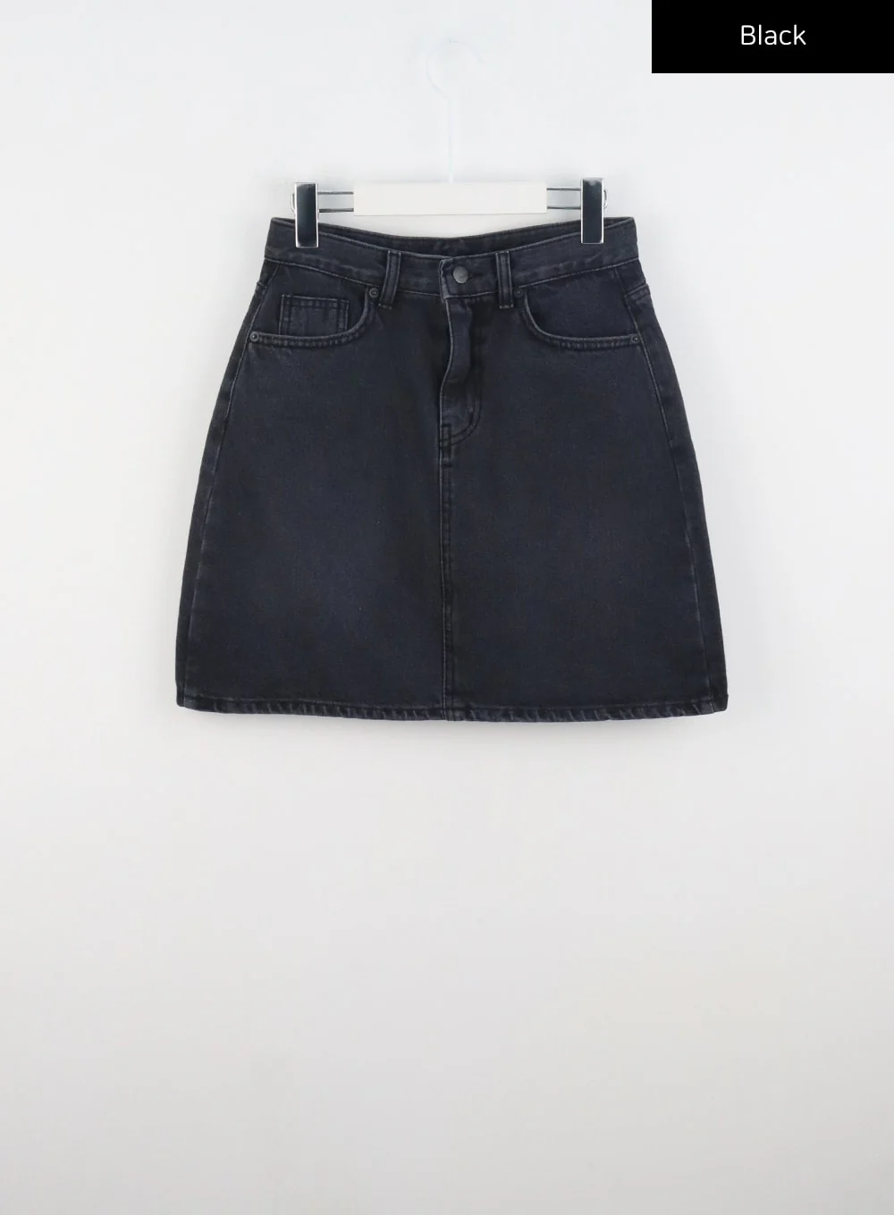 A-Line Denim Midi Skirt CL312 - Image 17