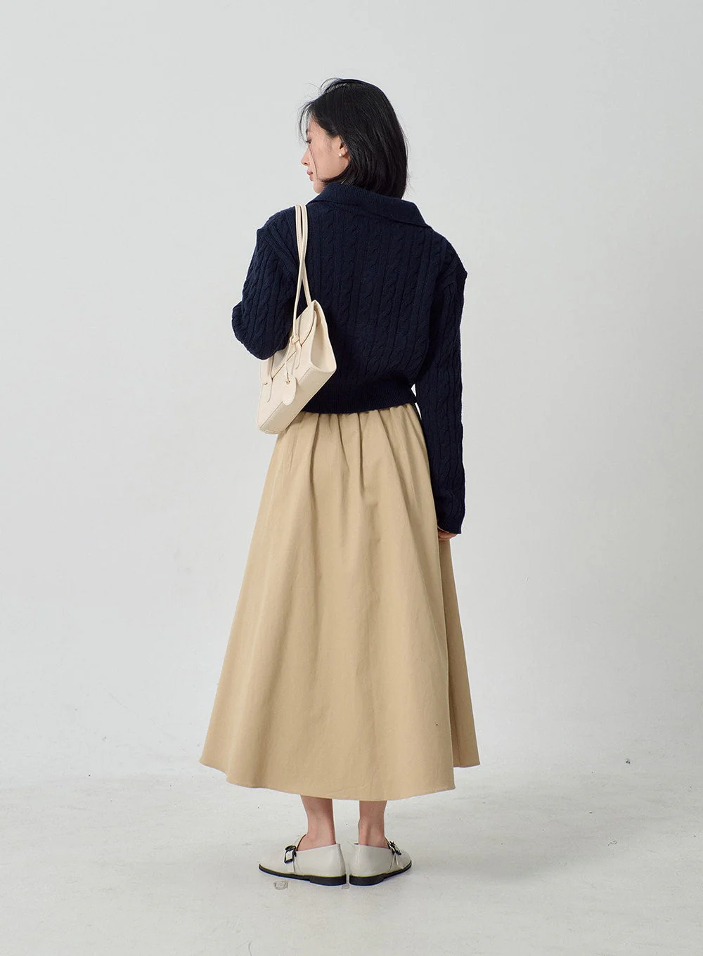 A-Line Maxi Skirt OF301 - Image 10