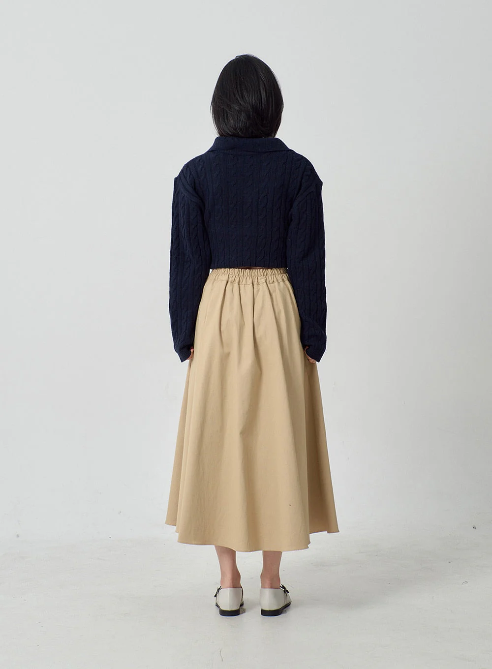 A-Line Maxi Skirt OF301 - Image 13