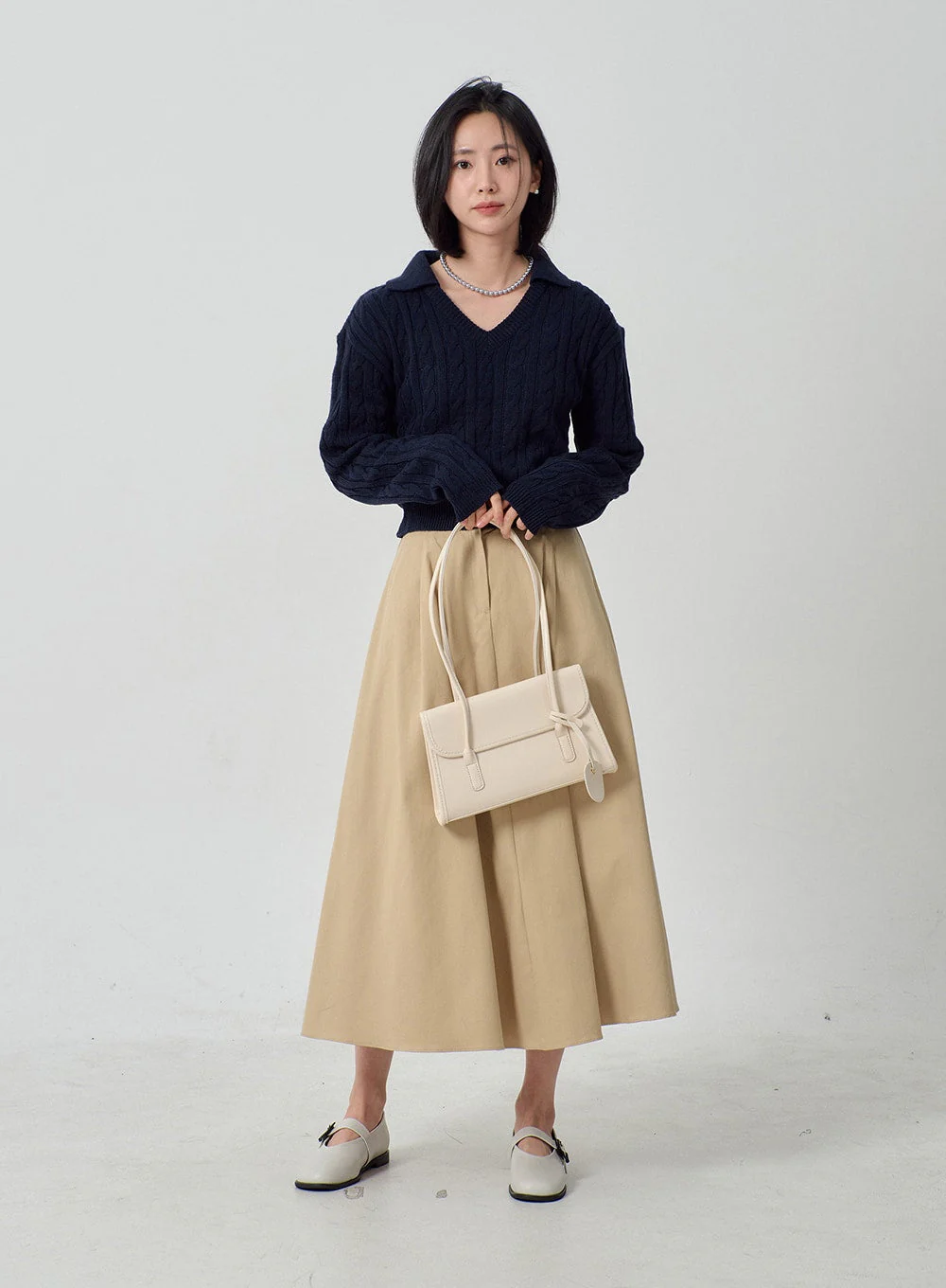 A-Line Maxi Skirt OF301 - Image 8