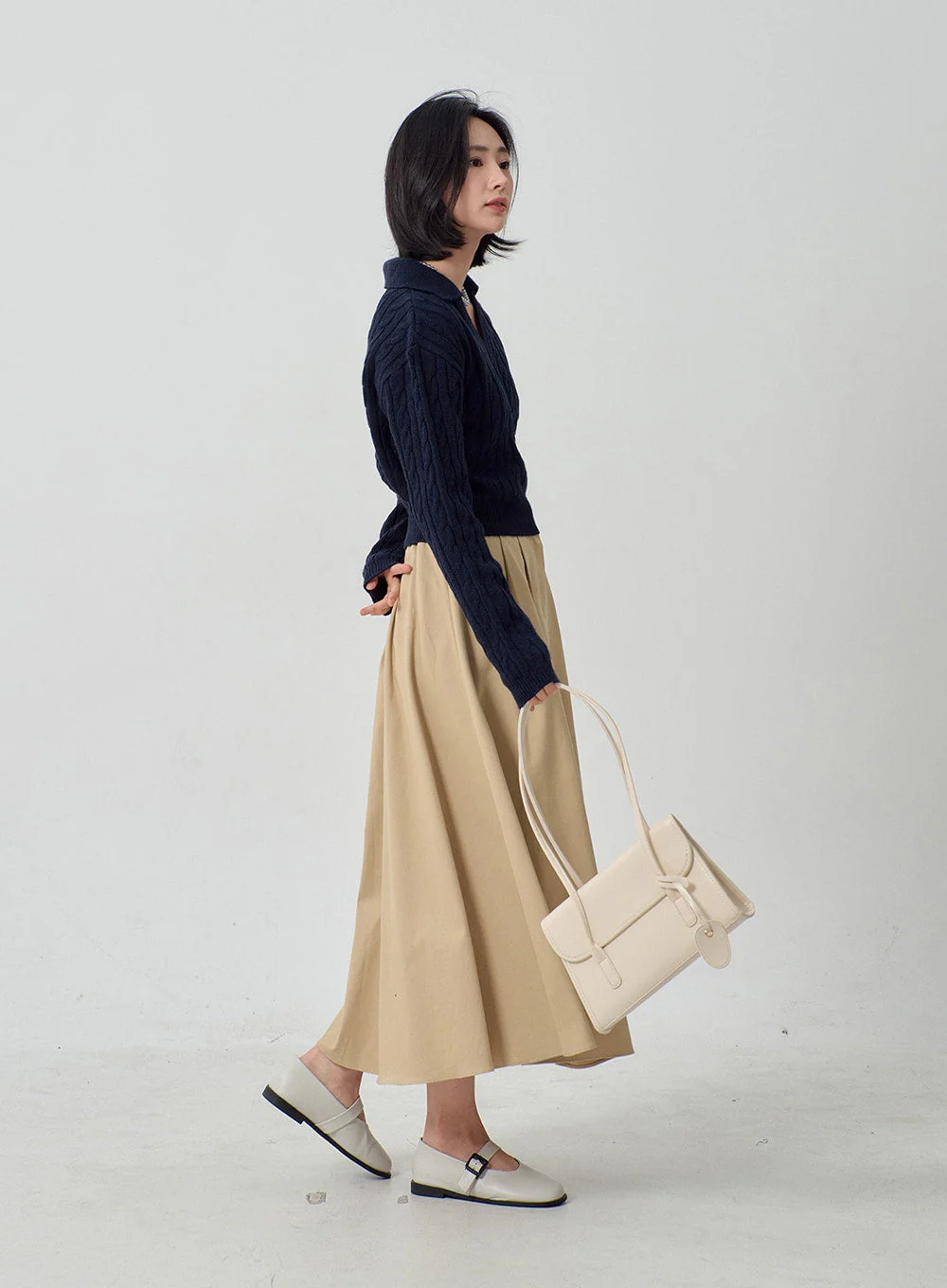 A-Line Maxi Skirt OF301 - Image 9
