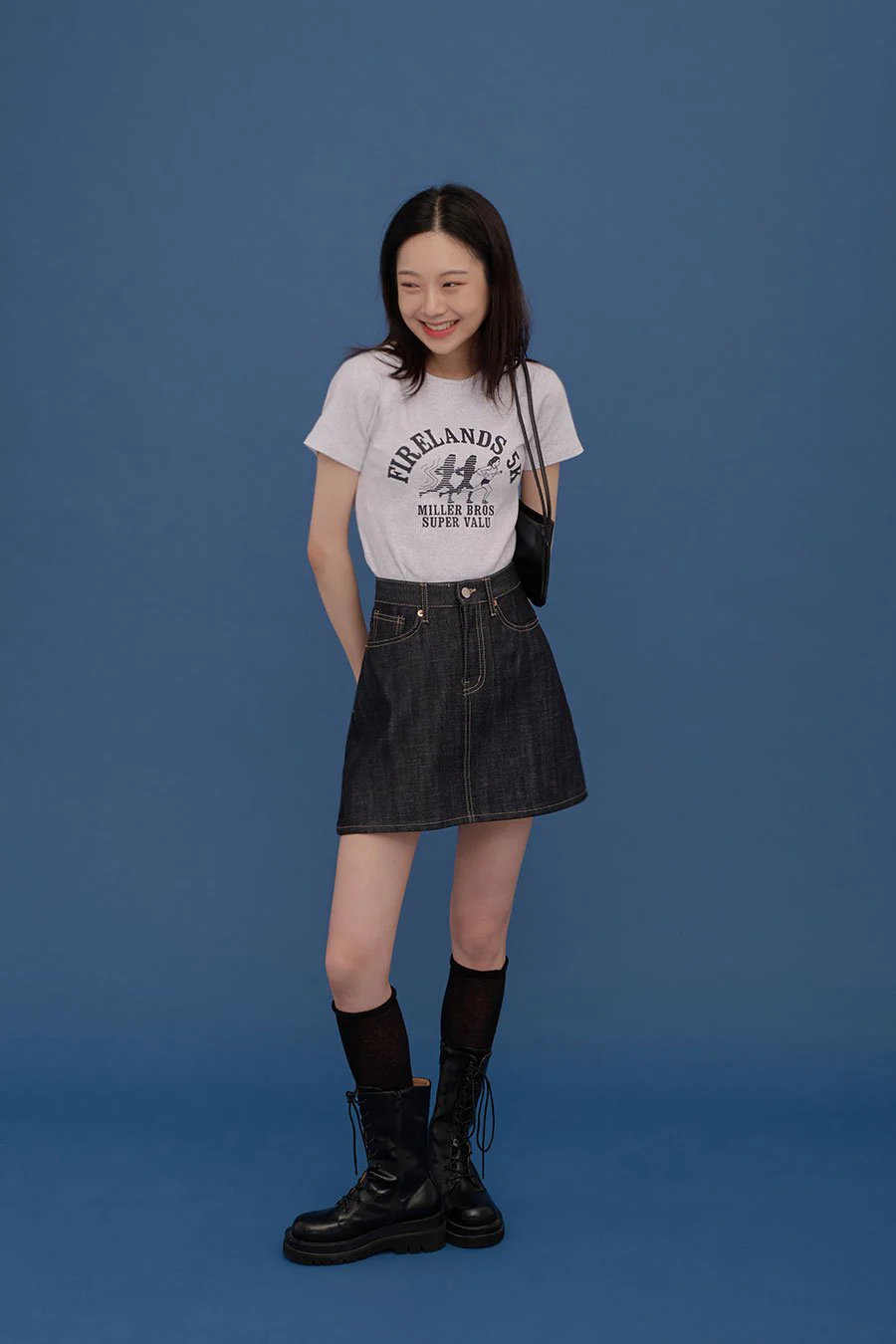 A-line Mini Skirt CA04 - Image 11