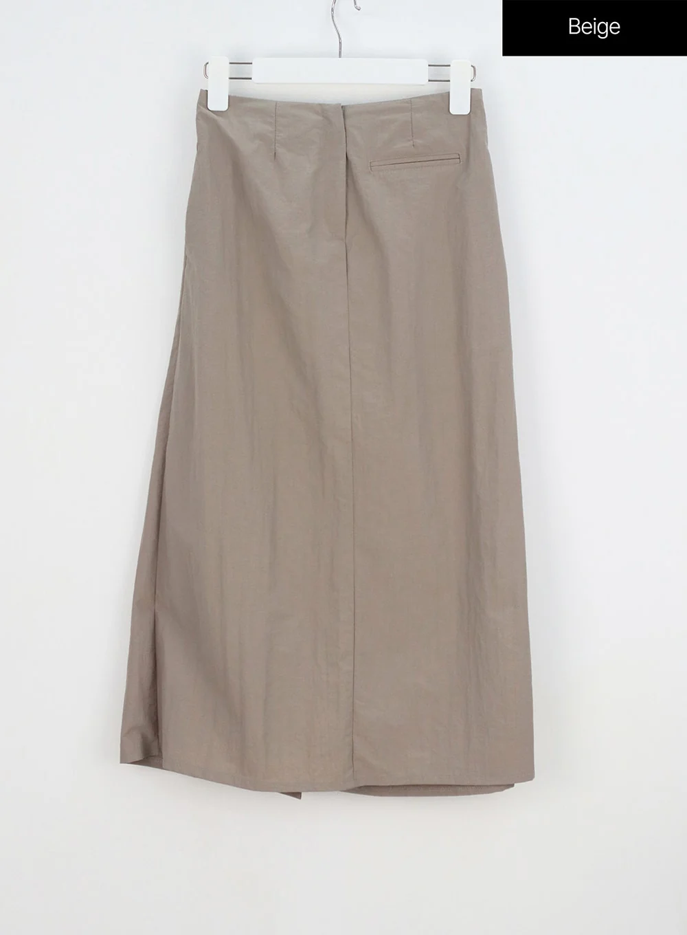 A-Line Nylon Maxi Skirt OY315 - Image 12