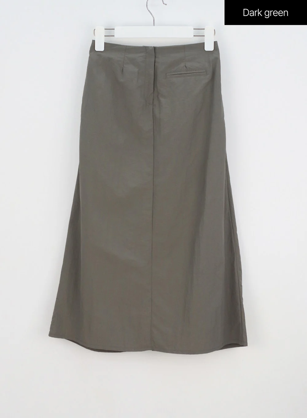 A-Line Nylon Maxi Skirt OY315 - Image 13