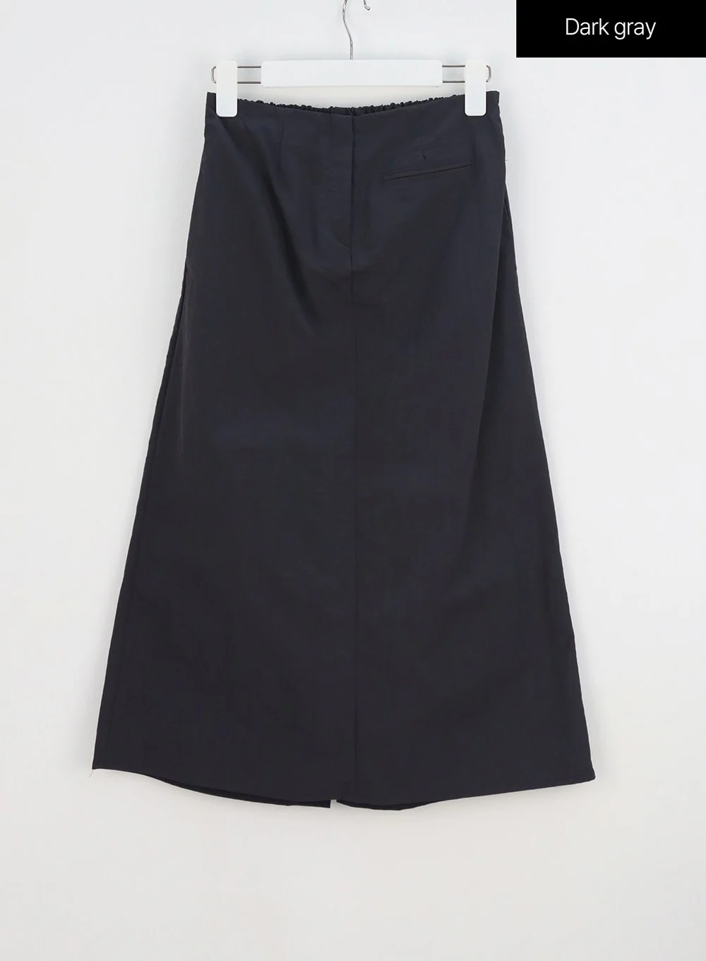A-Line Nylon Maxi Skirt OY315 - Image 15