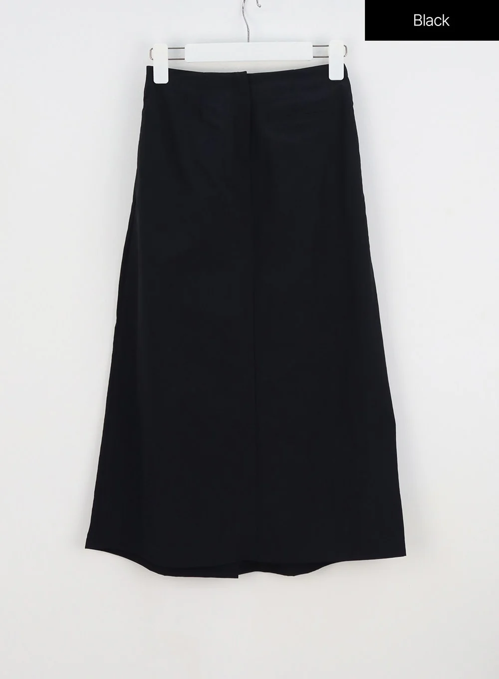 A-Line Nylon Maxi Skirt OY315 - Image 16