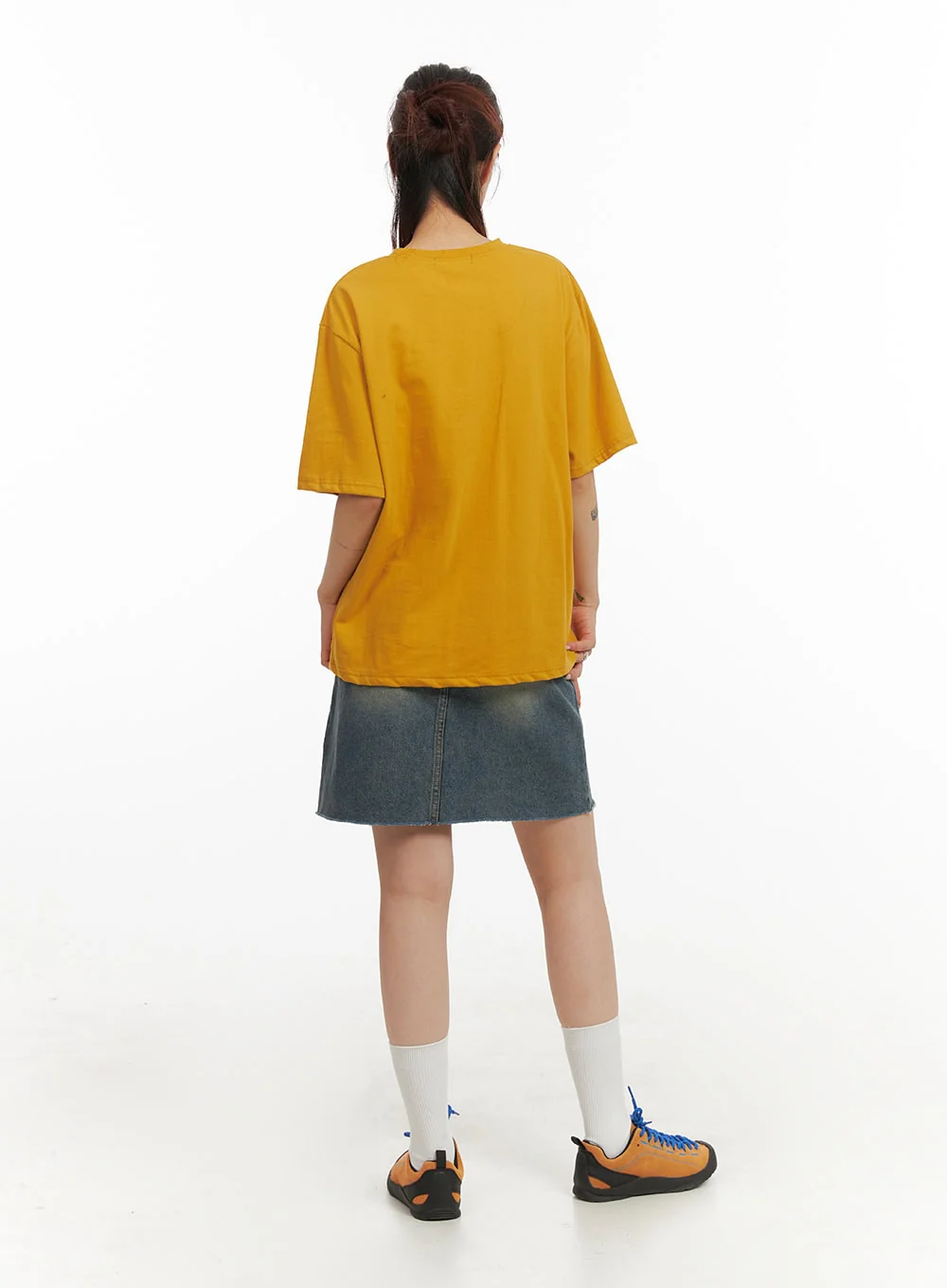 Acubi Oversized Graphic T-Shirt IY410 - Image 7