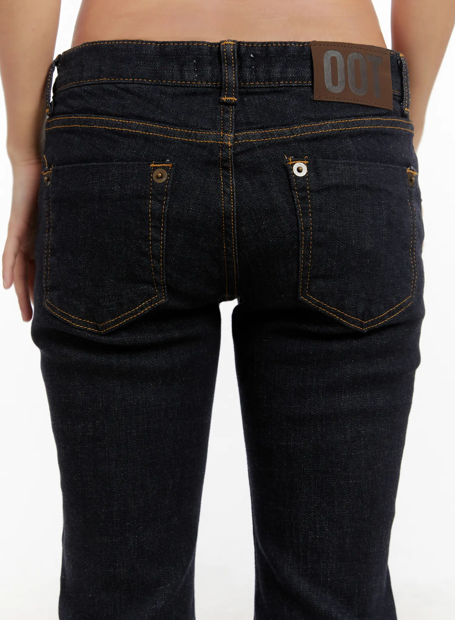 Adalee Non-Fade Low-Rise Flare Jeans CD515 - Image 7