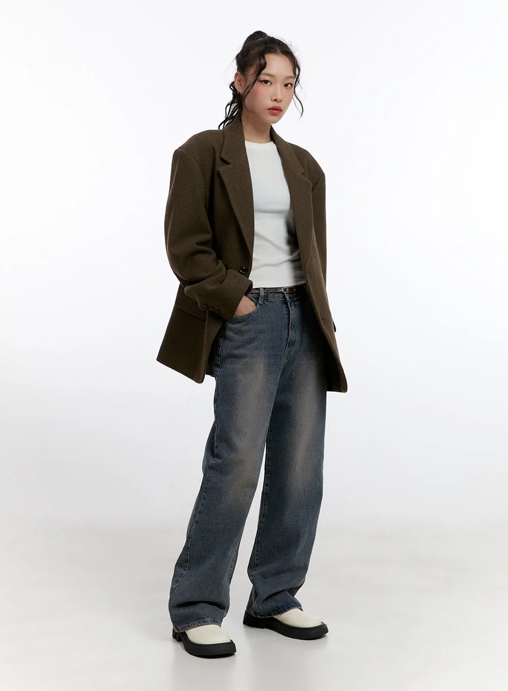 Adaline Cotton Wide Fit Jeans CN420 - Image 5