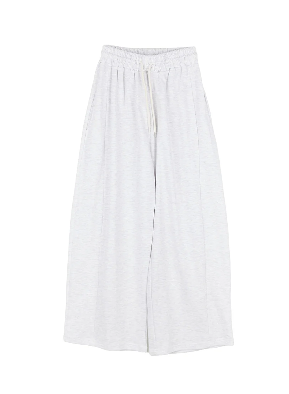 Adjustable Pintuck Wide-Leg Sweatpants CY521 - Image 10