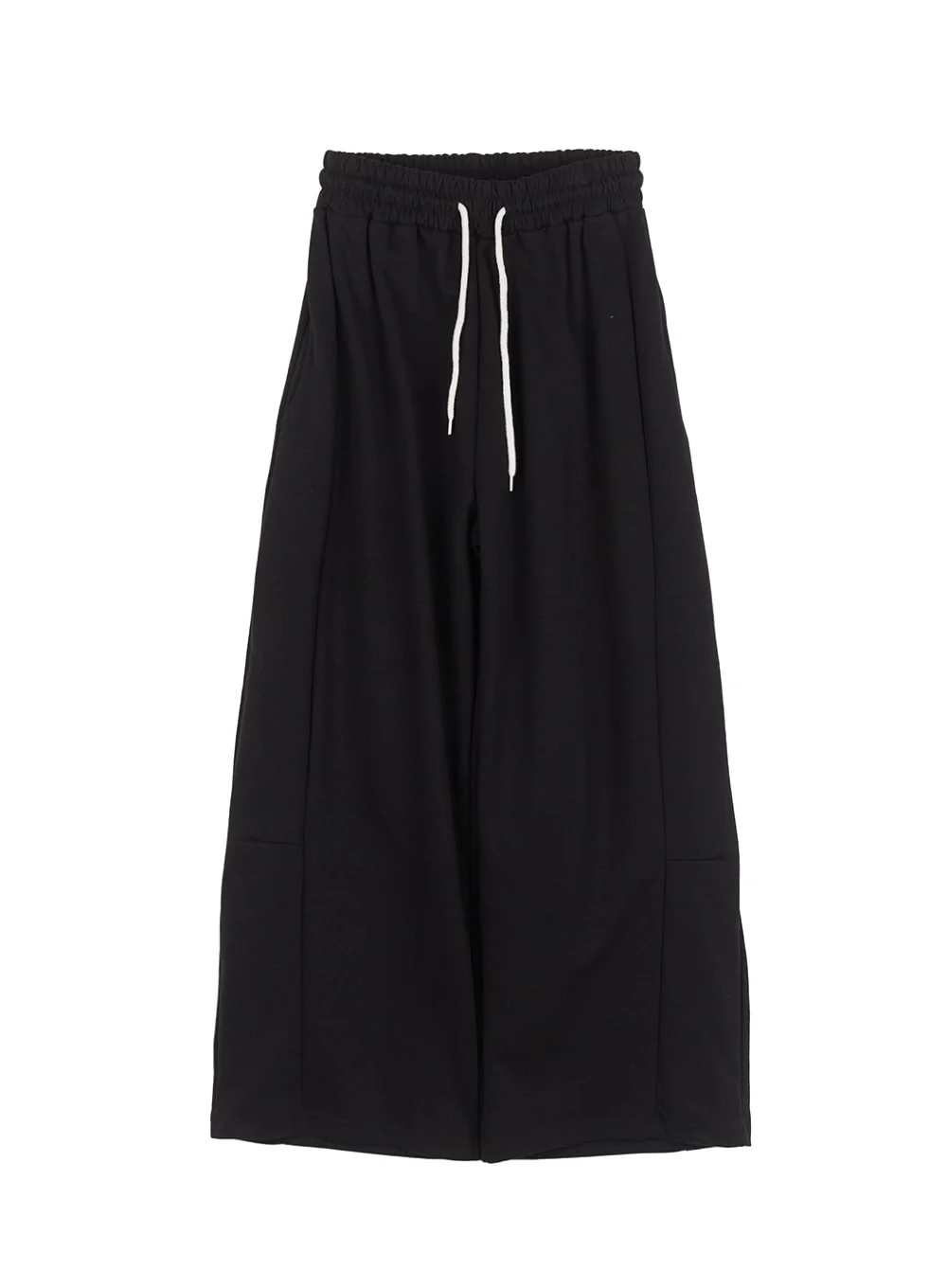 Adjustable Pintuck Wide-Leg Sweatpants CY521 - Image 11