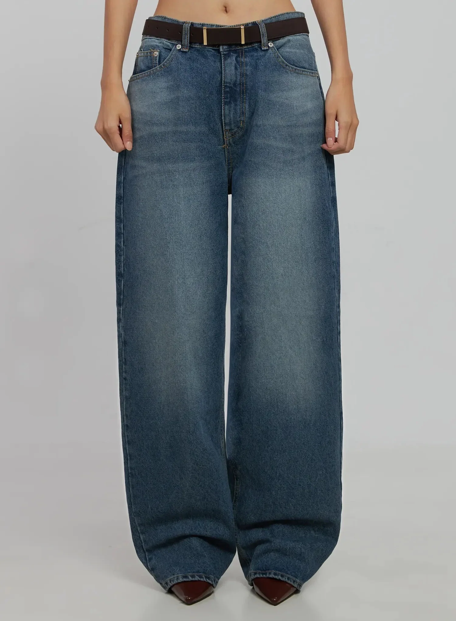 Akira Wide Leg Jeans IJ508