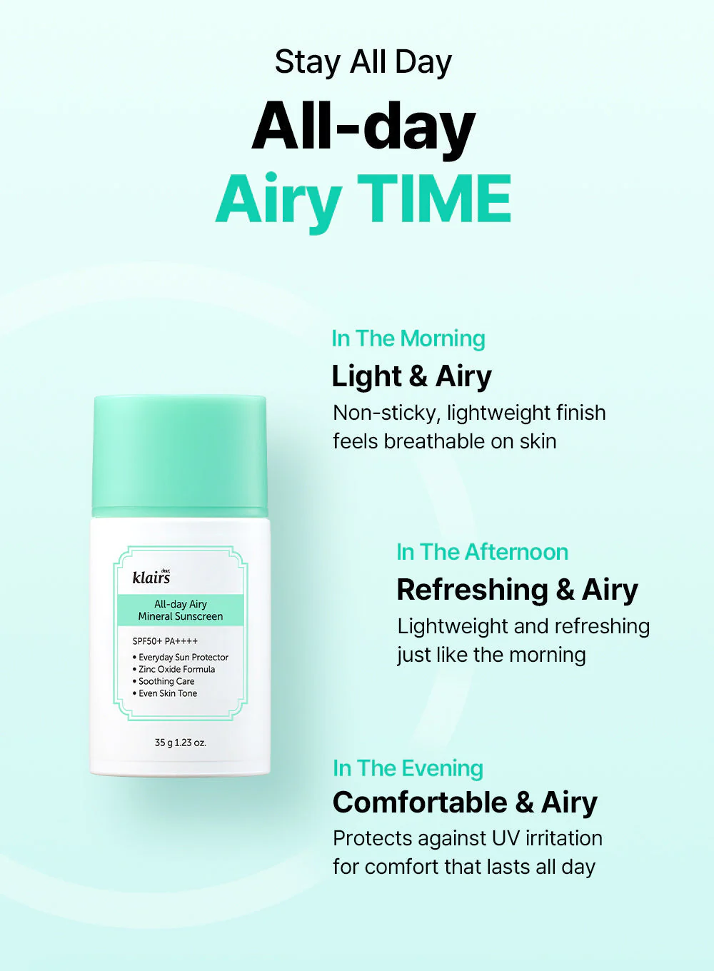 All-day Airy Mineral Sunscreen (35g) - Image 5