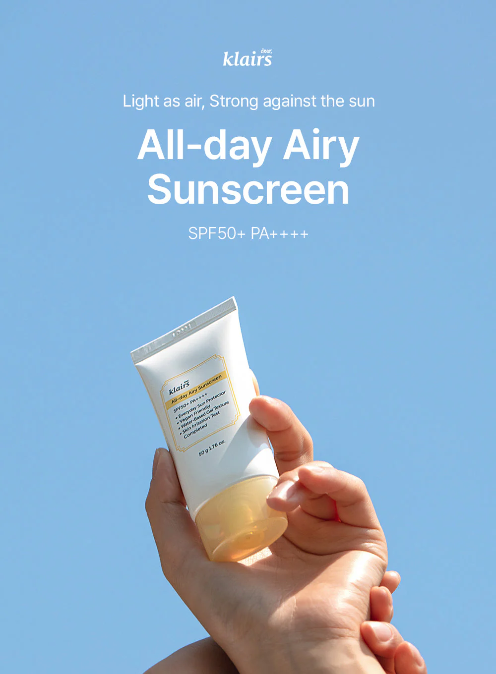 All-day Airy Sunscreen (50g) - Image 2