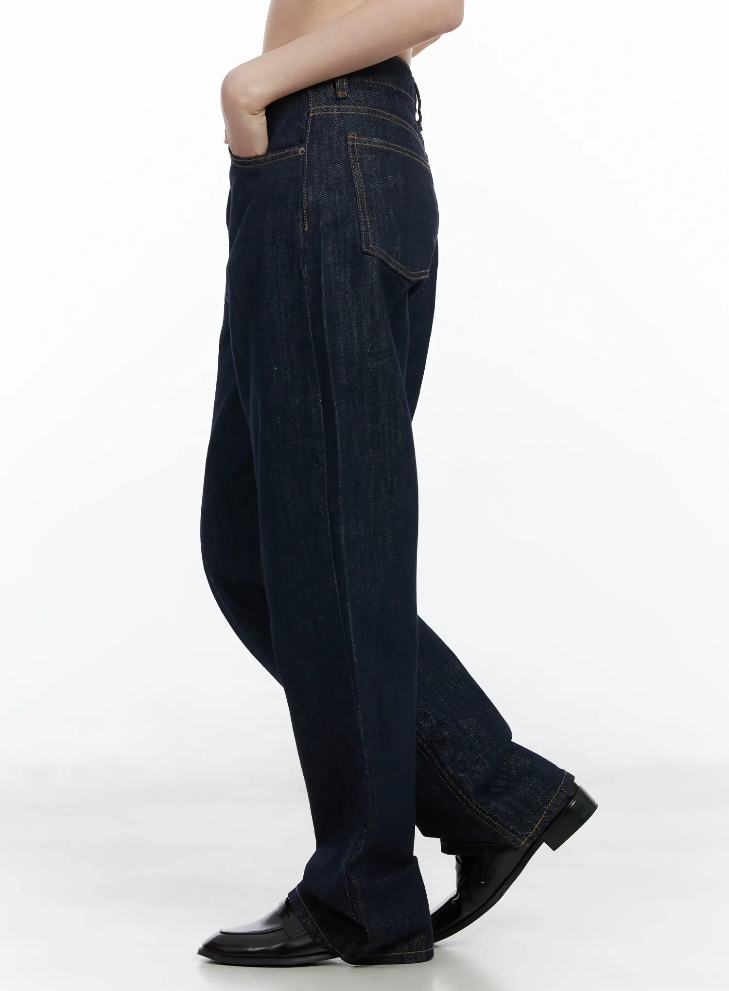Anai Stitched Wide Leg Jeans IF520 - Image 4