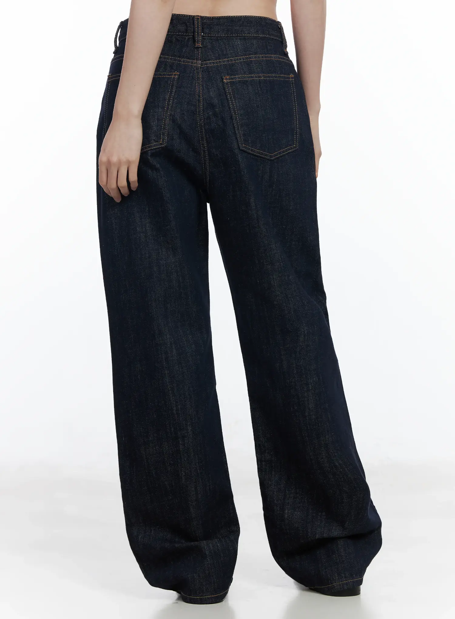 Anai Stitched Wide Leg Jeans IF520 - Image 5