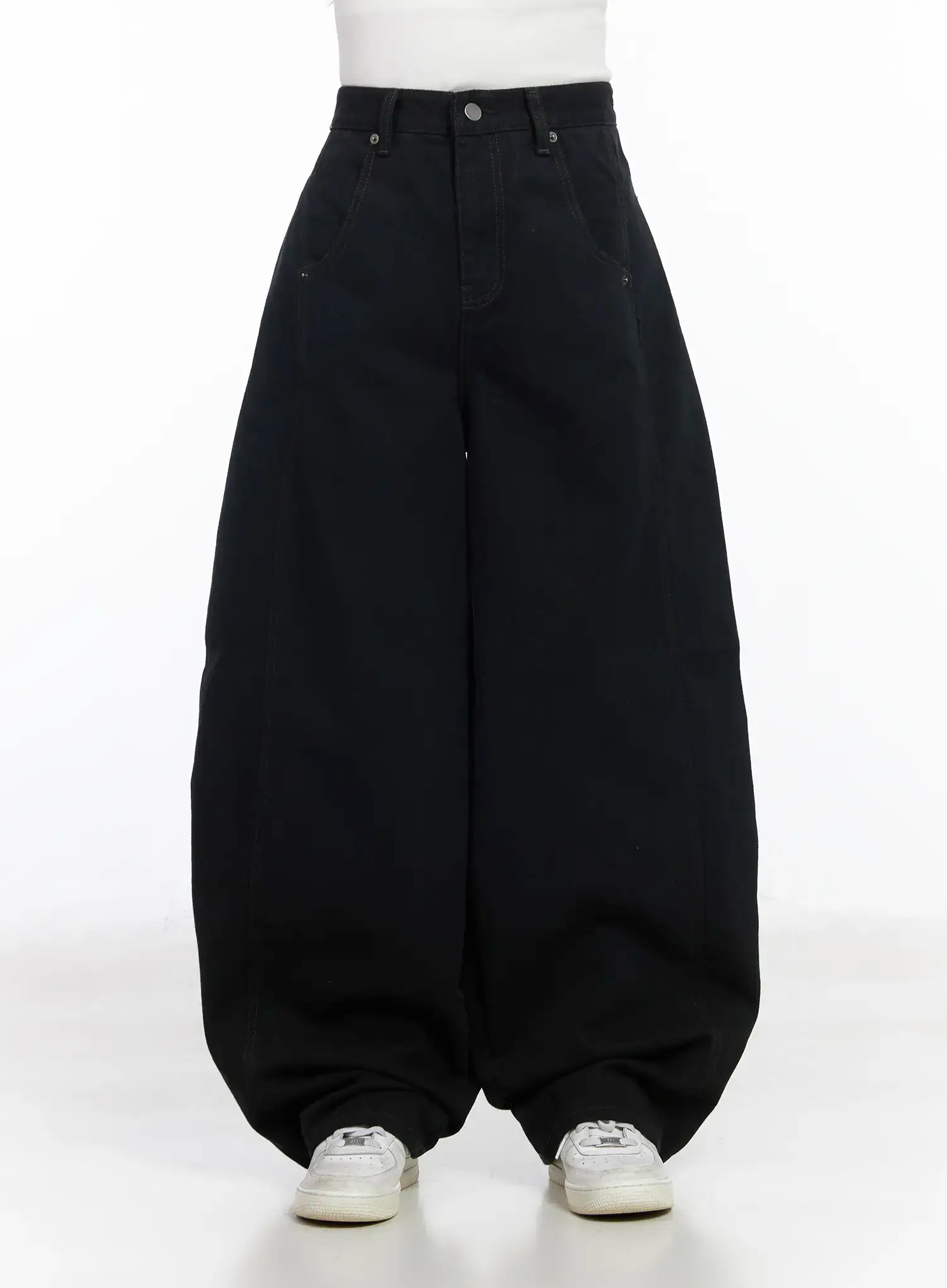Angel Wing Wide-Leg Trousers CM526 - Image 6