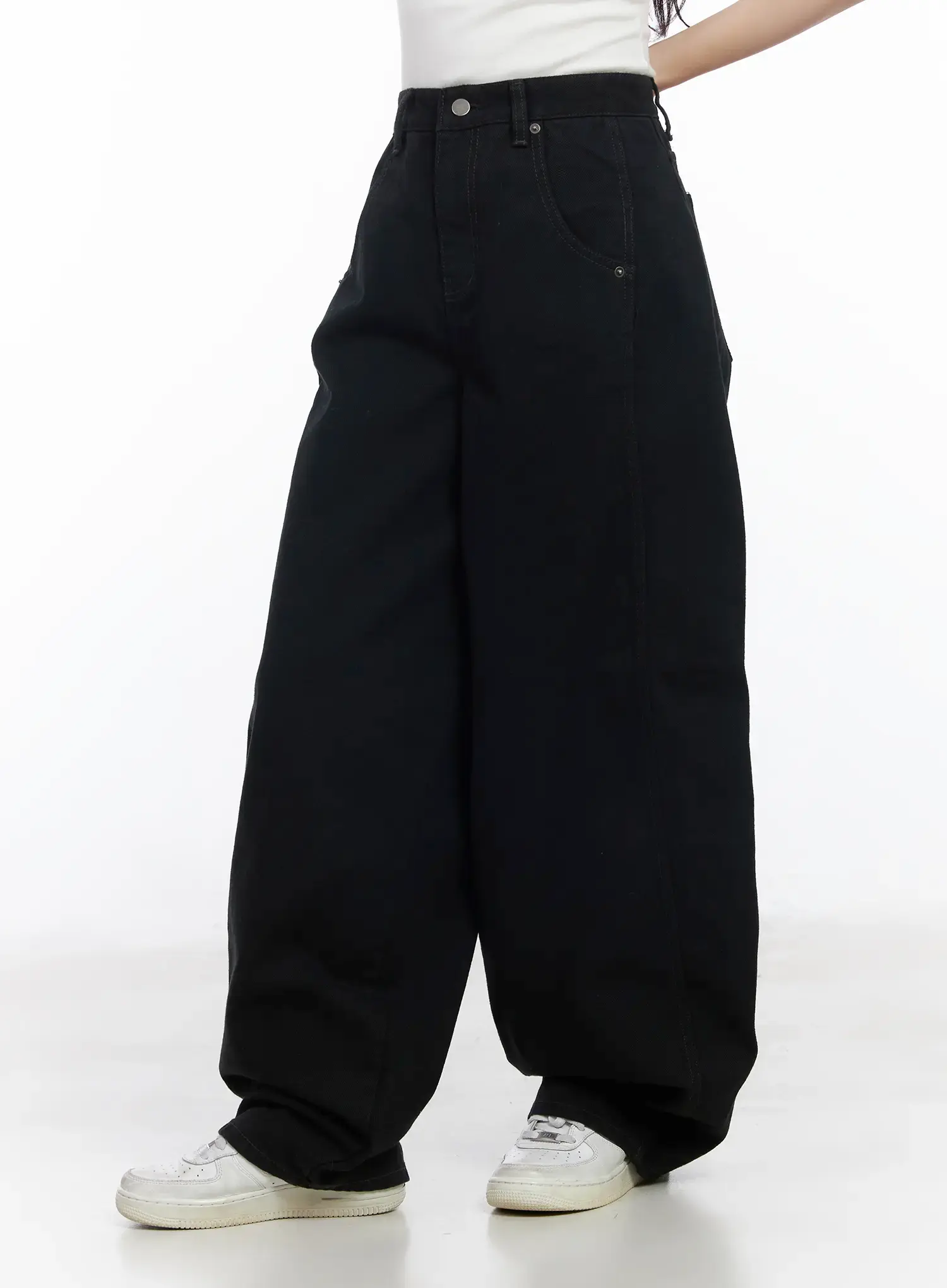 Angel Wing Wide-Leg Trousers CM526 - Image 8