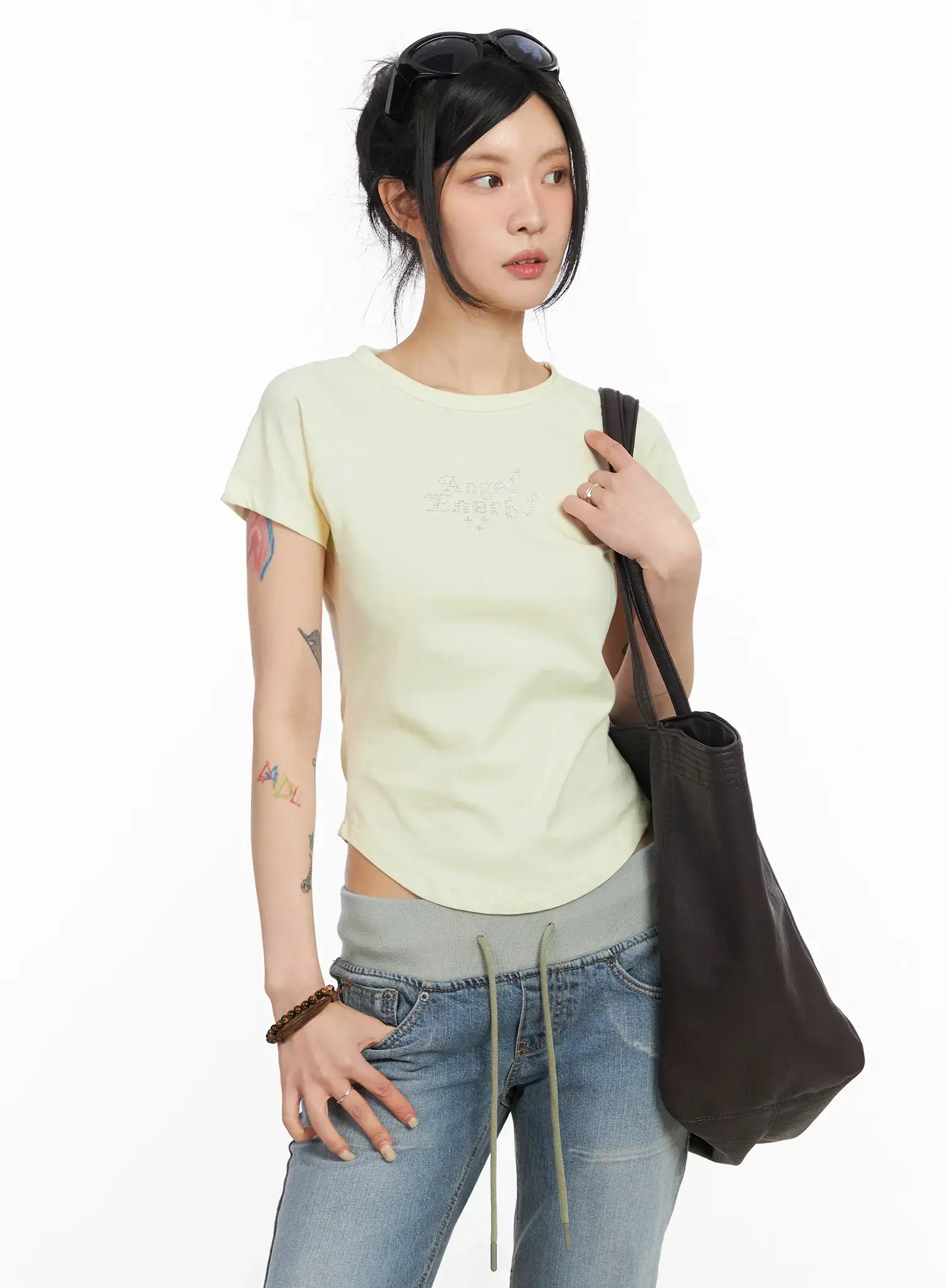 Angelic Rhinestone T-Shirt CM517