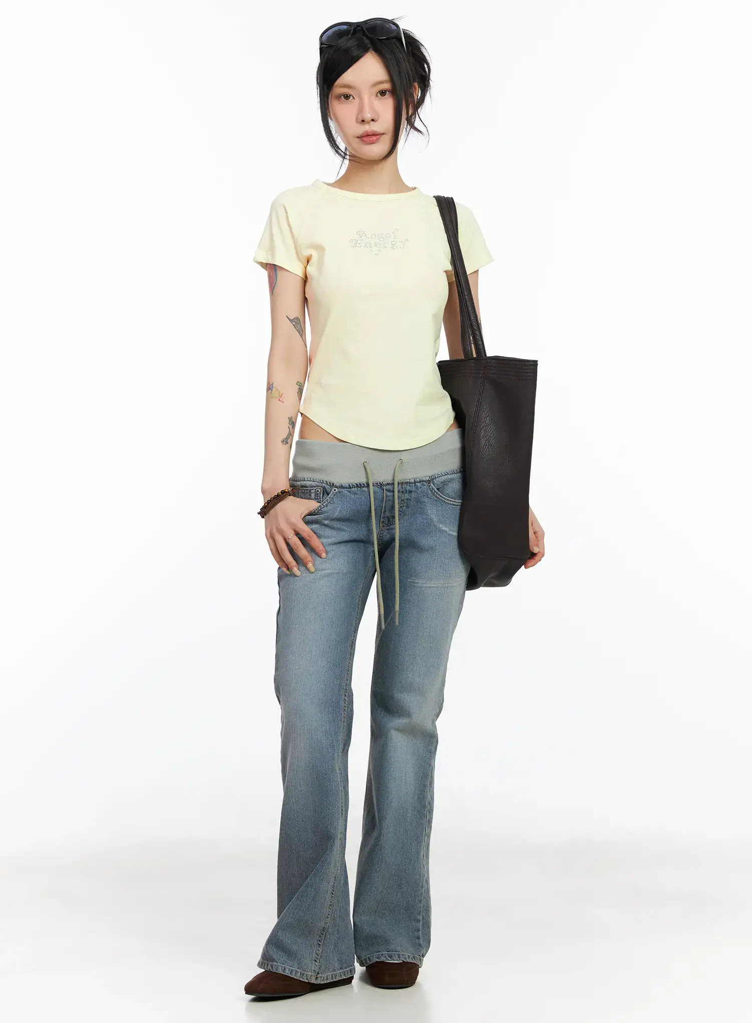 Angelic Rhinestone T-Shirt CM517 - Image 3
