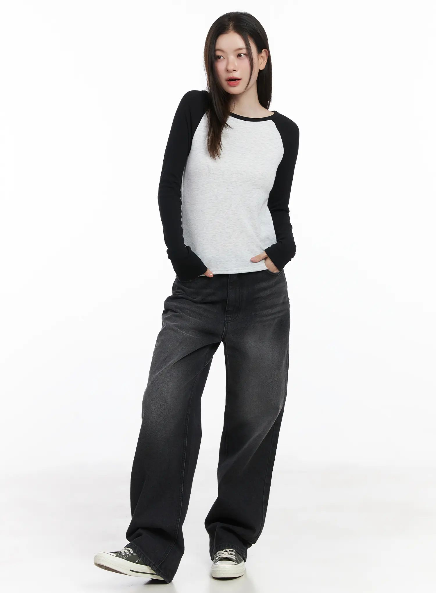 Anita Washed Wide-Leg Jeans CJ506 - Image 2
