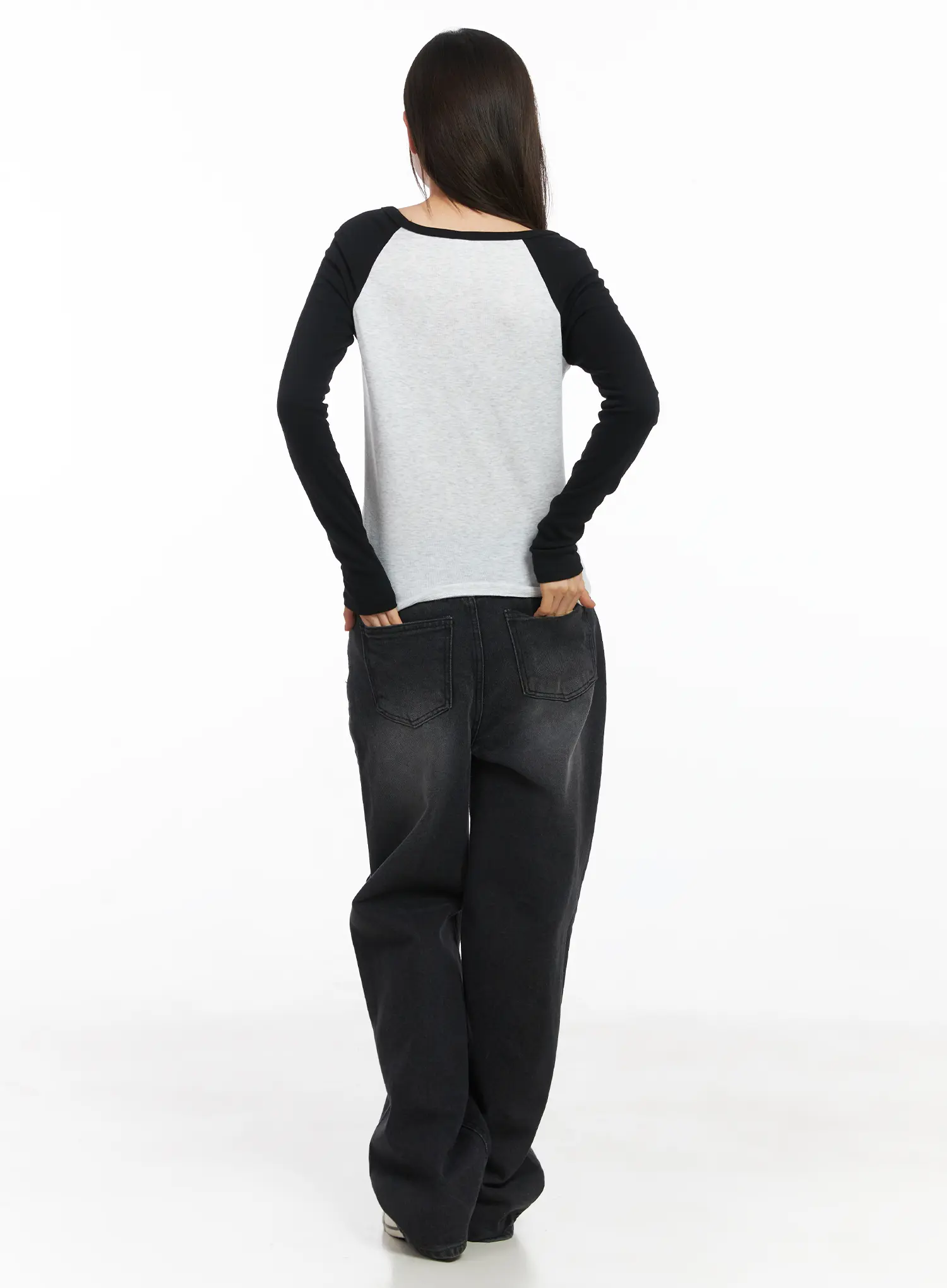Anita Washed Wide-Leg Jeans CJ506 - Image 4