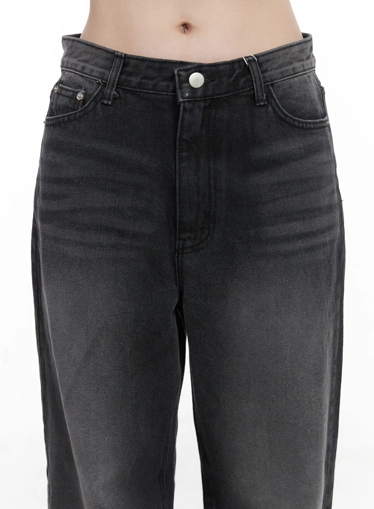 Anita Washed Wide-Leg Jeans CJ506 - Image 9