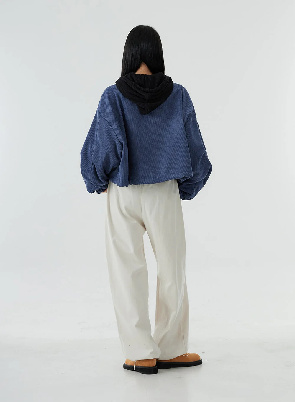 Ankle String Elastic Wide Pants OO28 - Image 11