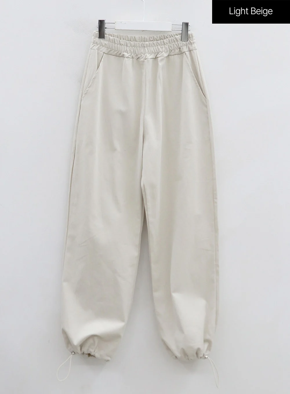 Ankle String Elastic Wide Pants OO28 - Image 15