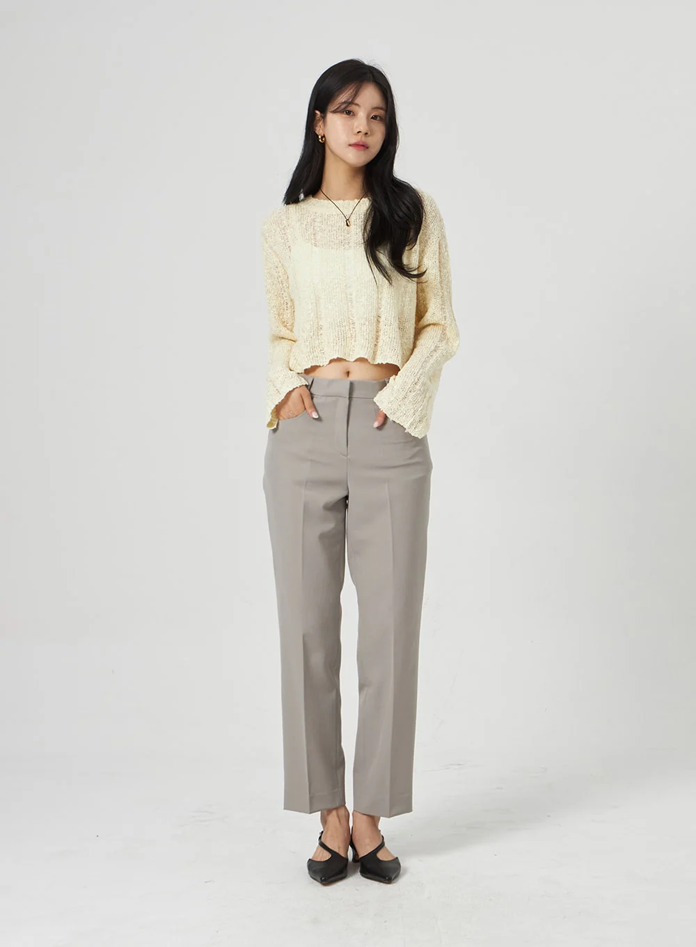 Ankle Tailored Pants OA314 - Image 6