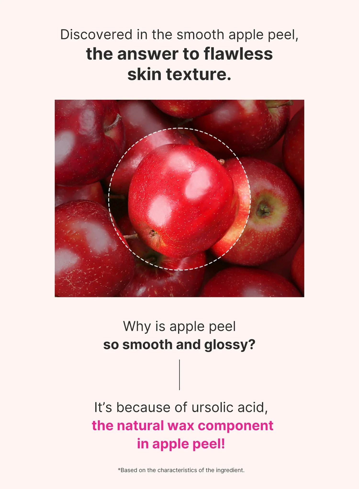 Apple Peel Glow Skin Soothing Ampoule Mask (23ml, 1ea) - Image 3