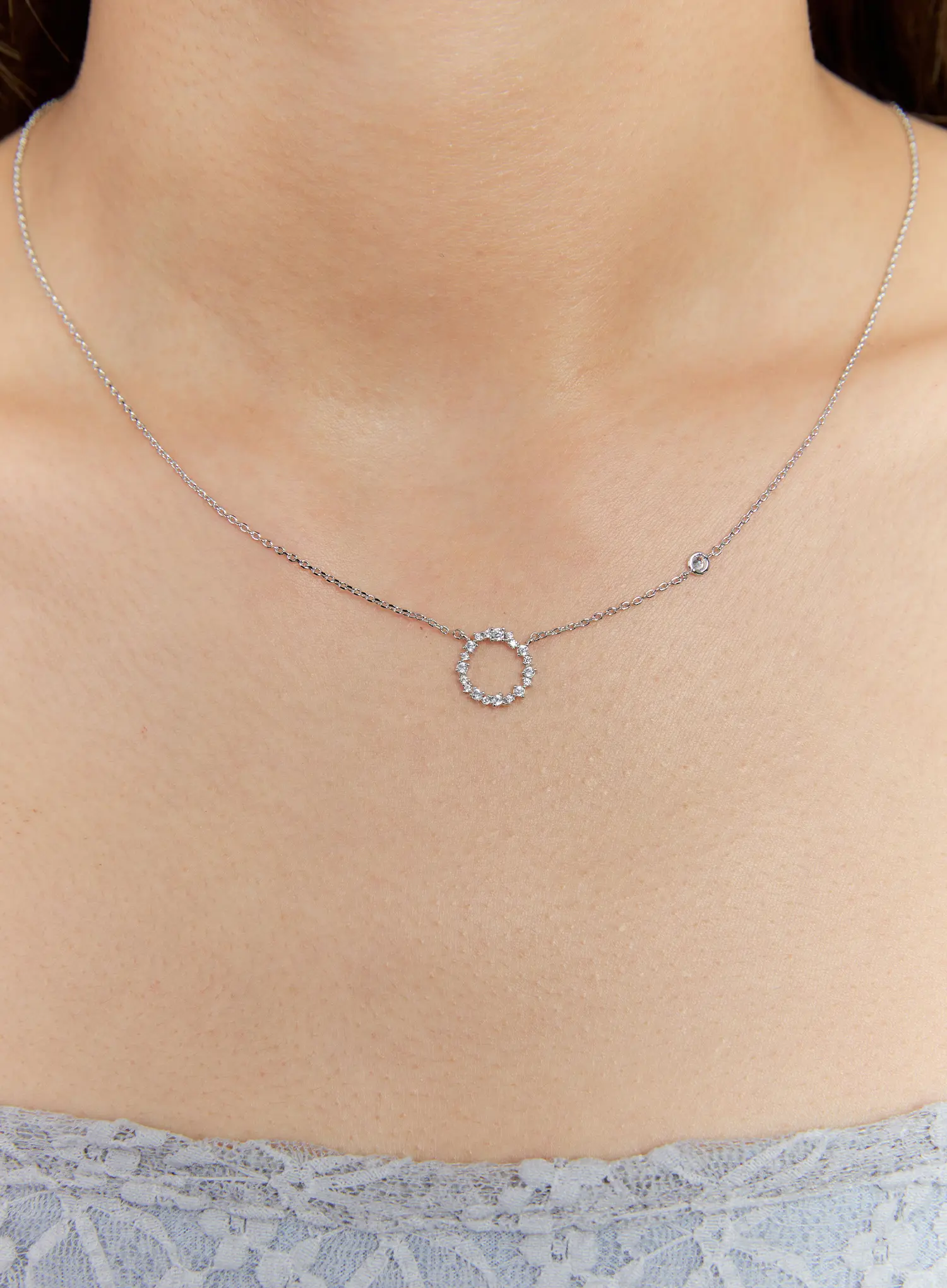 Arabesque Letter Necklace IS517 - Image 2