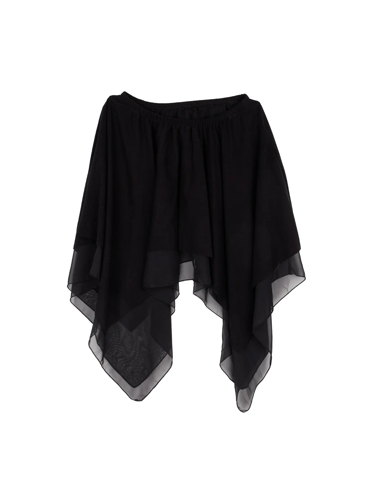 Asymmetric Flare Chiffon Midi Skirt CJ523 - Image 9