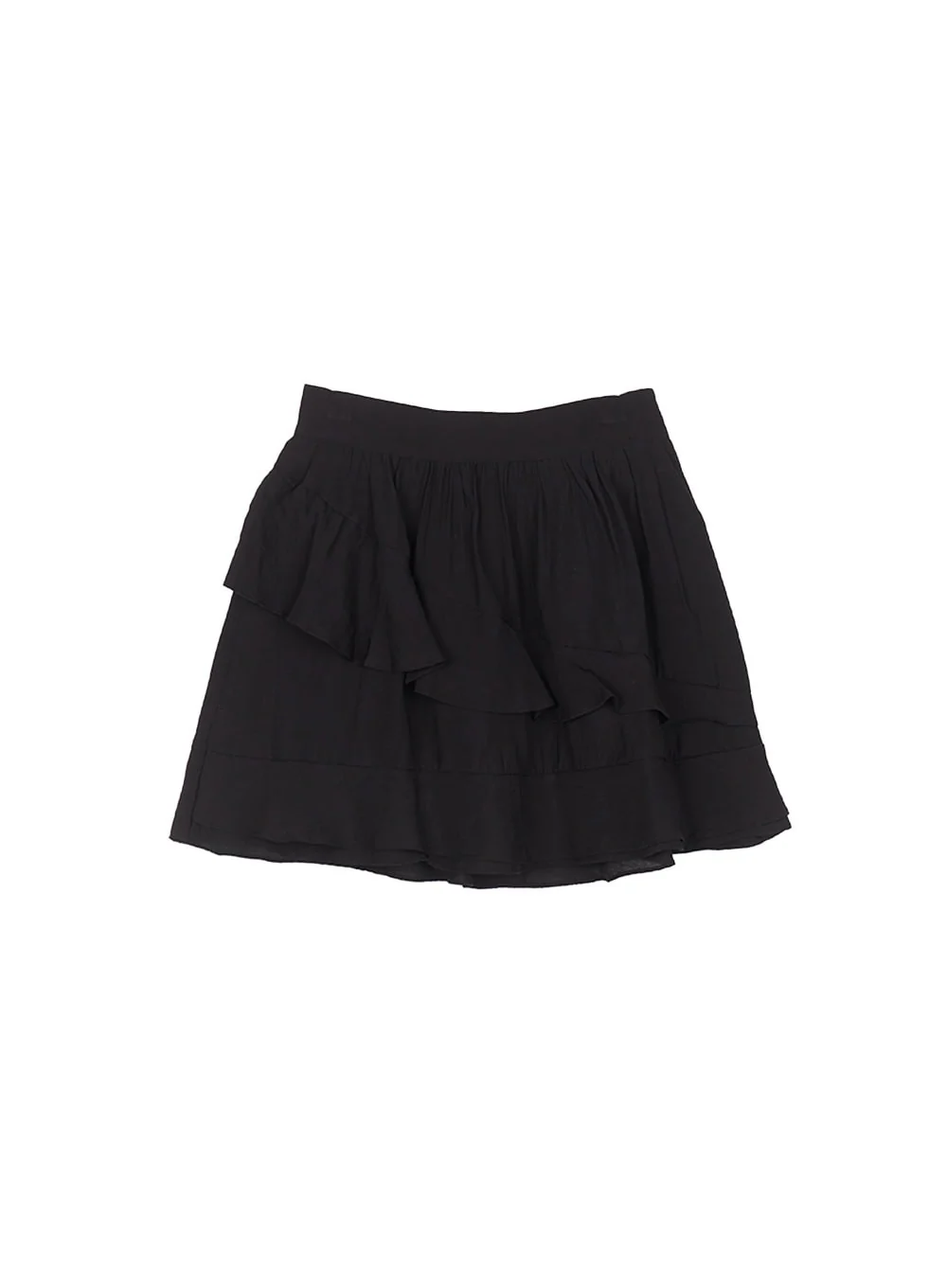 Asymmetric Frill Flair Mini Skirt CY526 - Image 9
