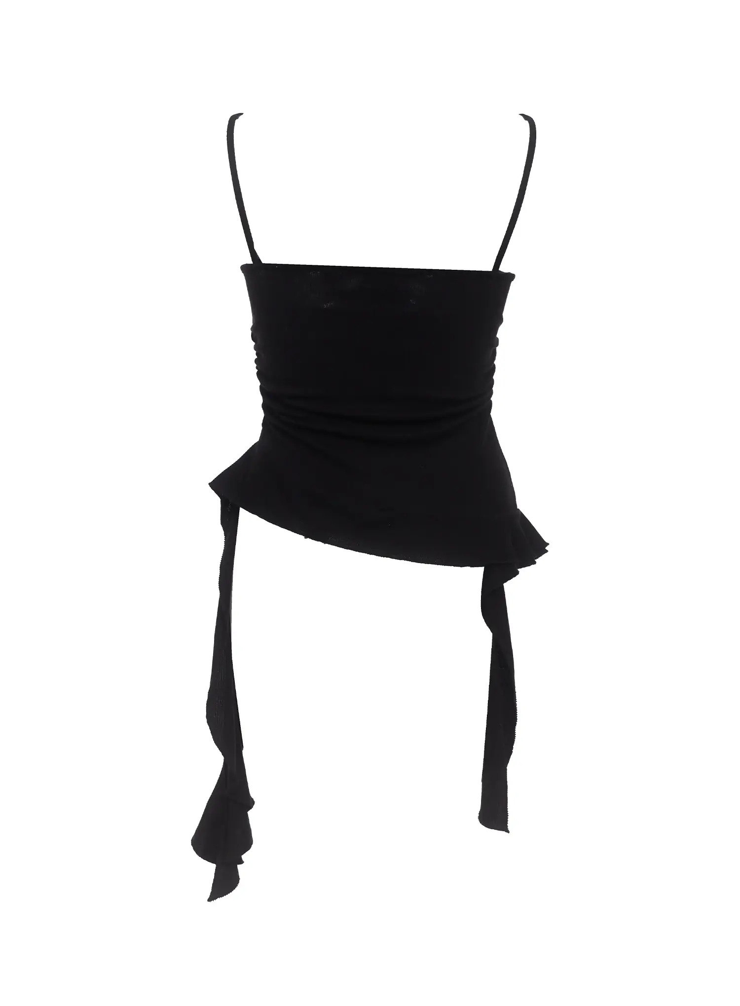 Asymmetric Frill Long Tank Top IC503 - Image 7