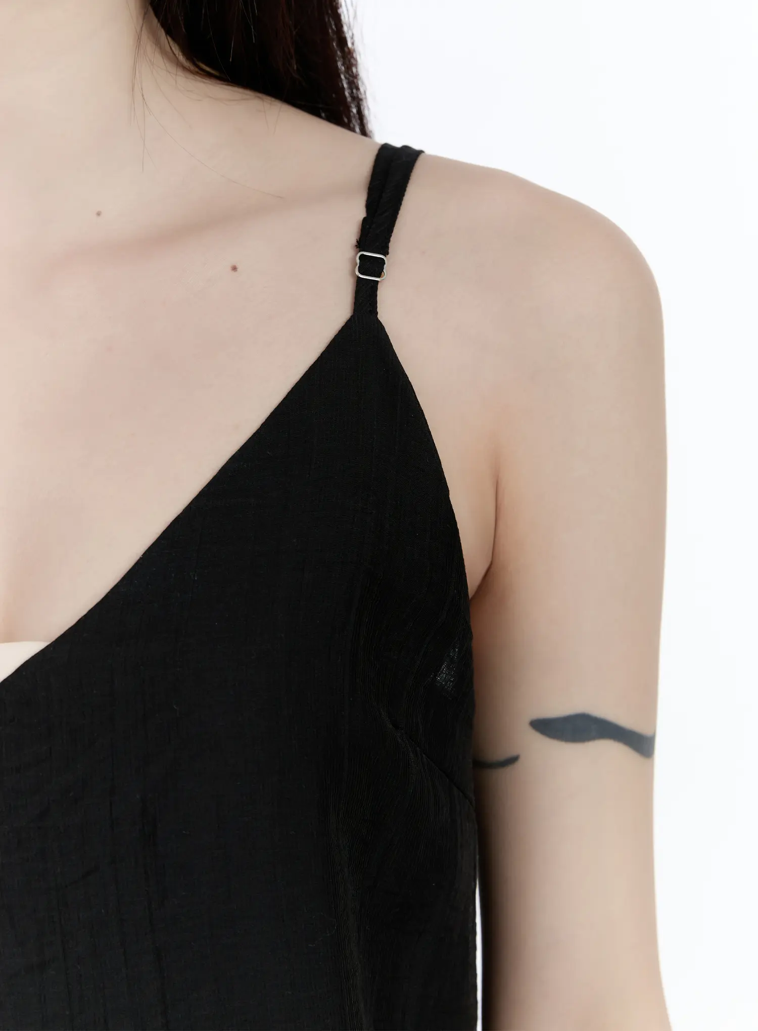 Asymmetric Hem Chiffon Mini Dress CA501 - Image 9