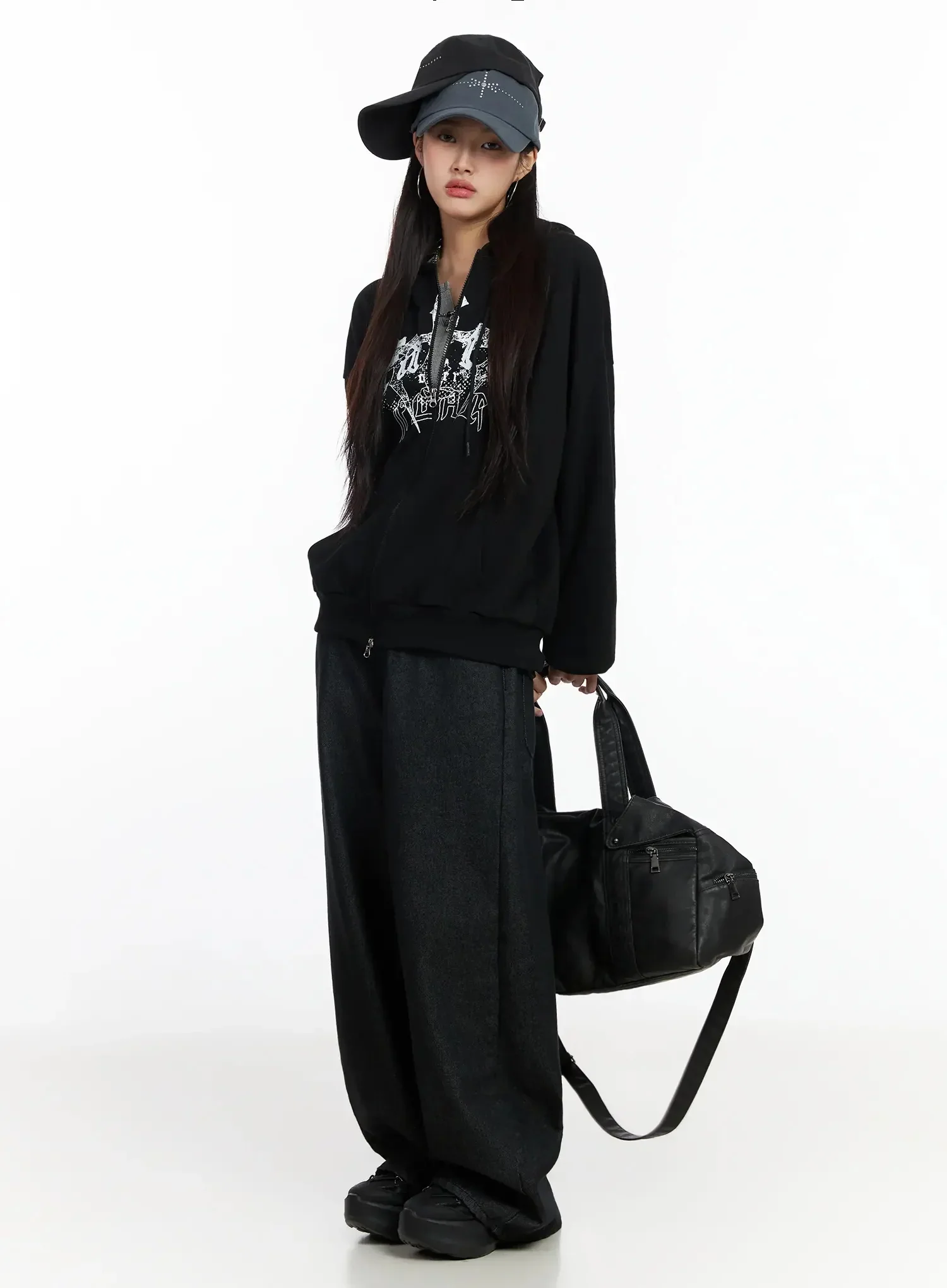 Ayah Casual Wide Leg Jeans IM530 - Image 13