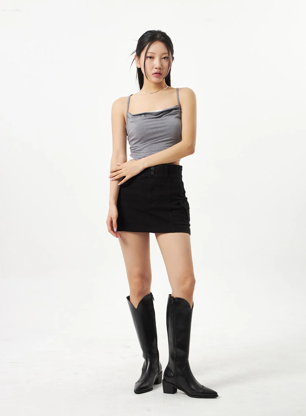 Back Lace-Up Top CA321 - Image 13