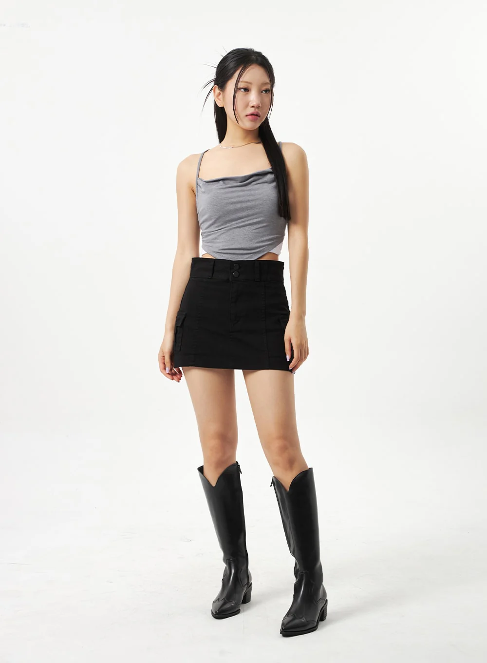 Back Lace-Up Top CA321 - Image 4