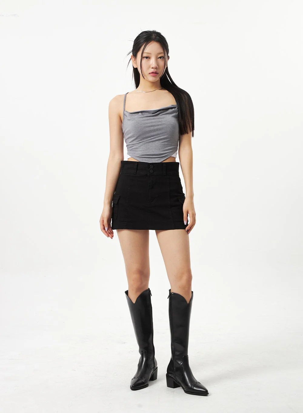 Back Lace-Up Top CA321 - Image 8