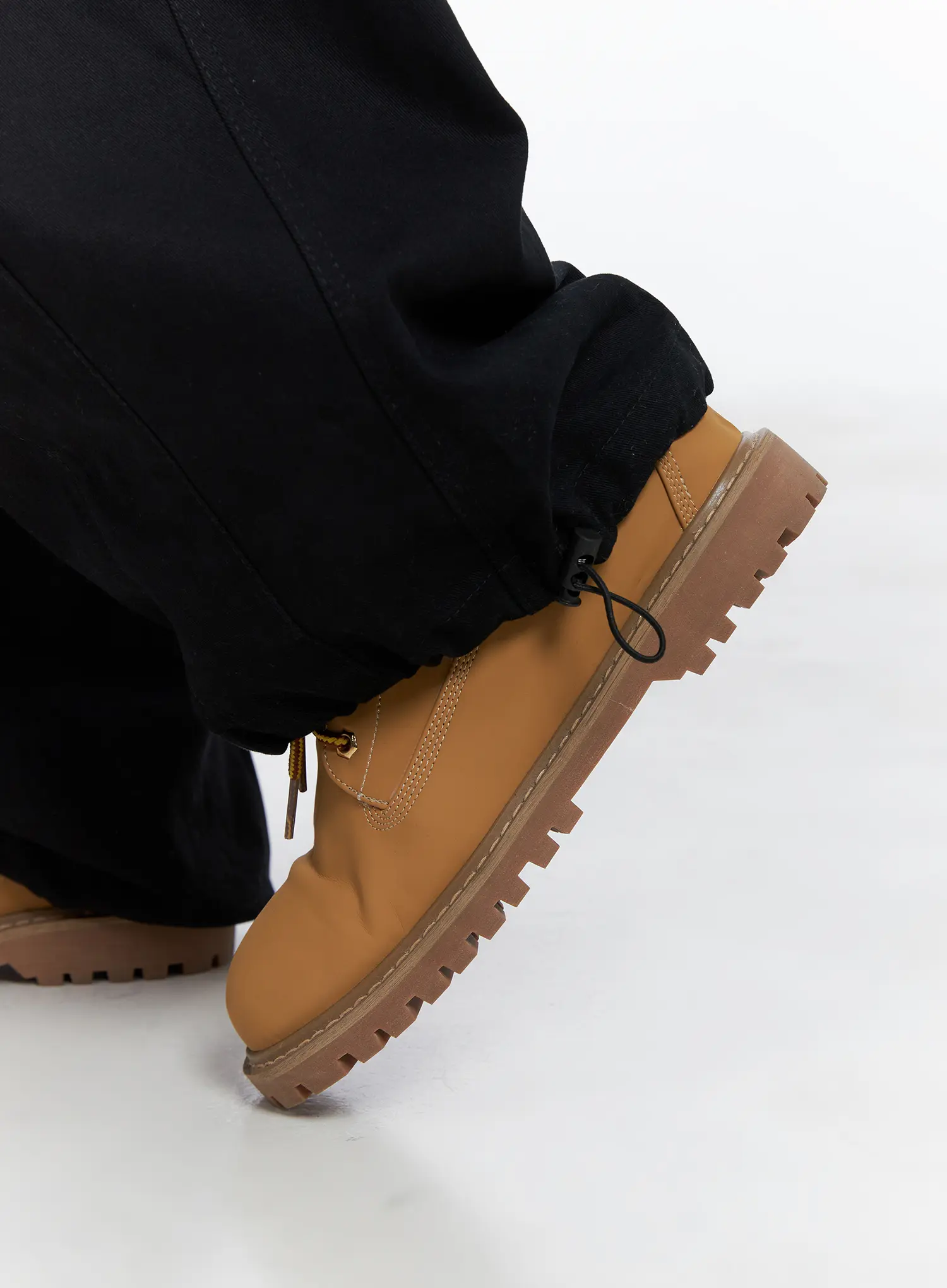 Baggy Cotton Pants with Back Pocket CG529 - Image 5