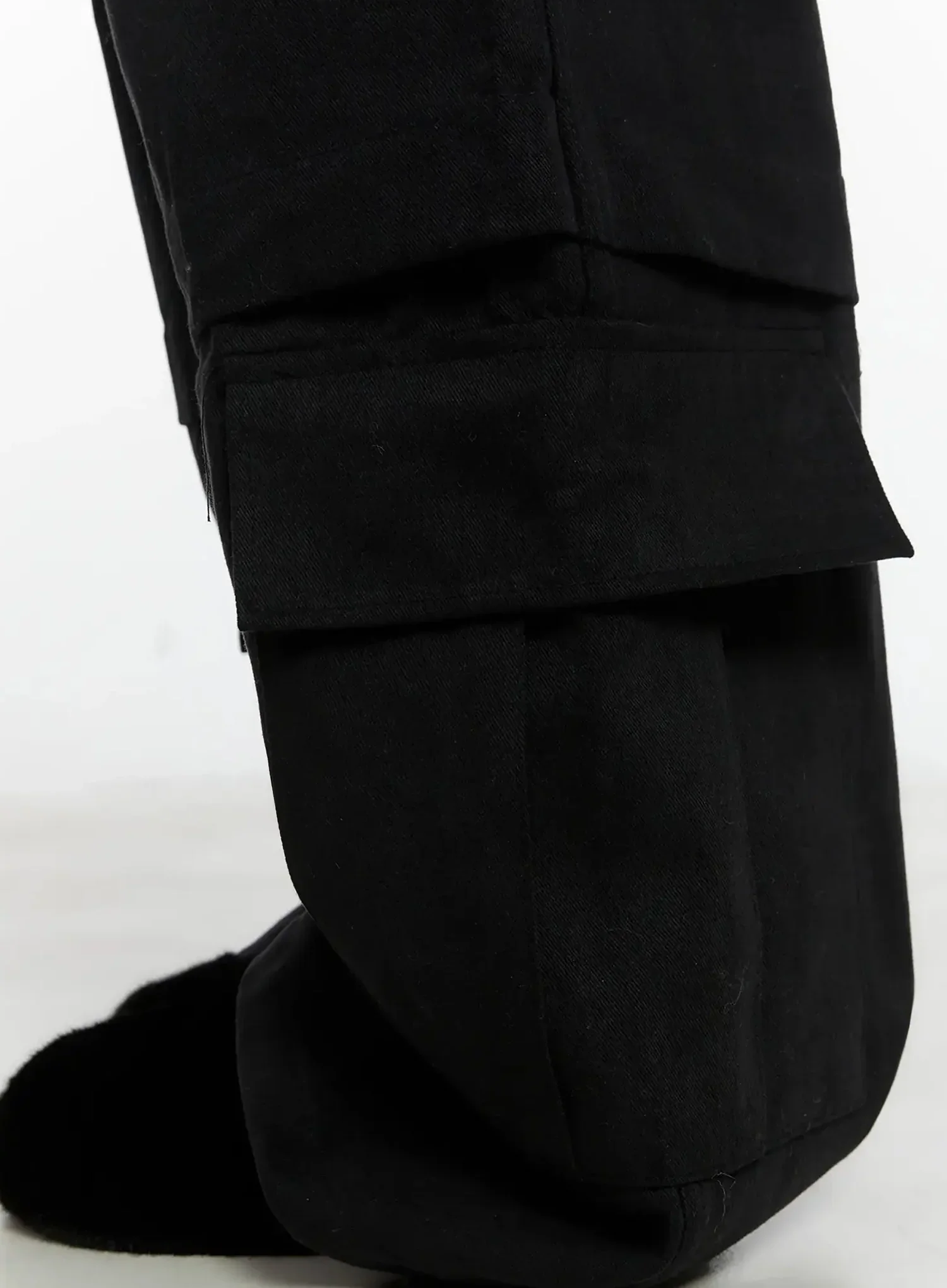 Baggy Drawstring Cargo Pants ID525 - Image 11