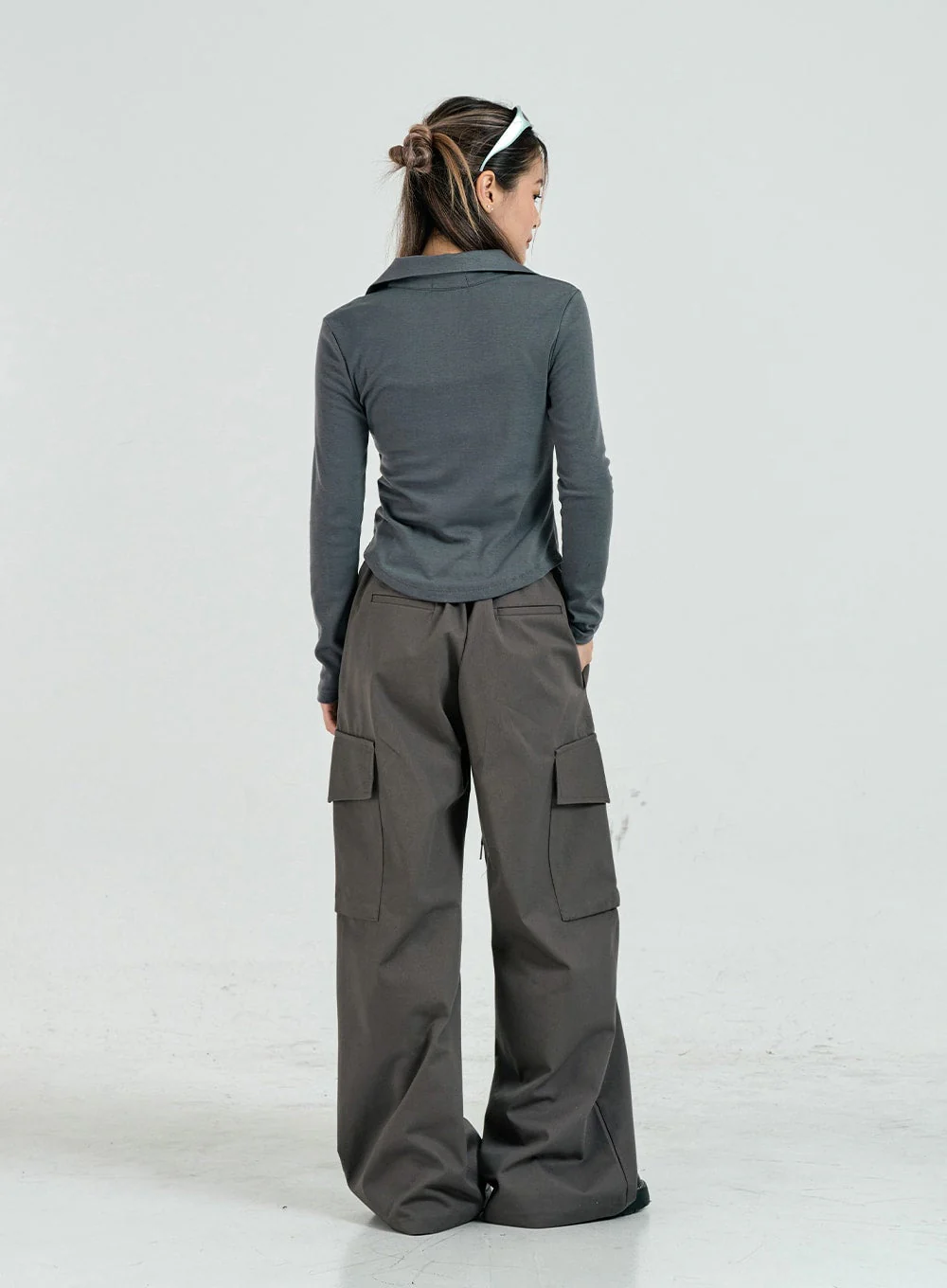 Baggy Maxi Cargo Pants CO14 - Image 12